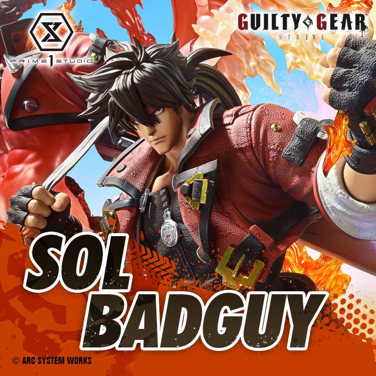 [สั่งจอง]Prime 1 Studio UPMGG-03 : Sol Badguy (GUILTY GEAR -STRIVE-)