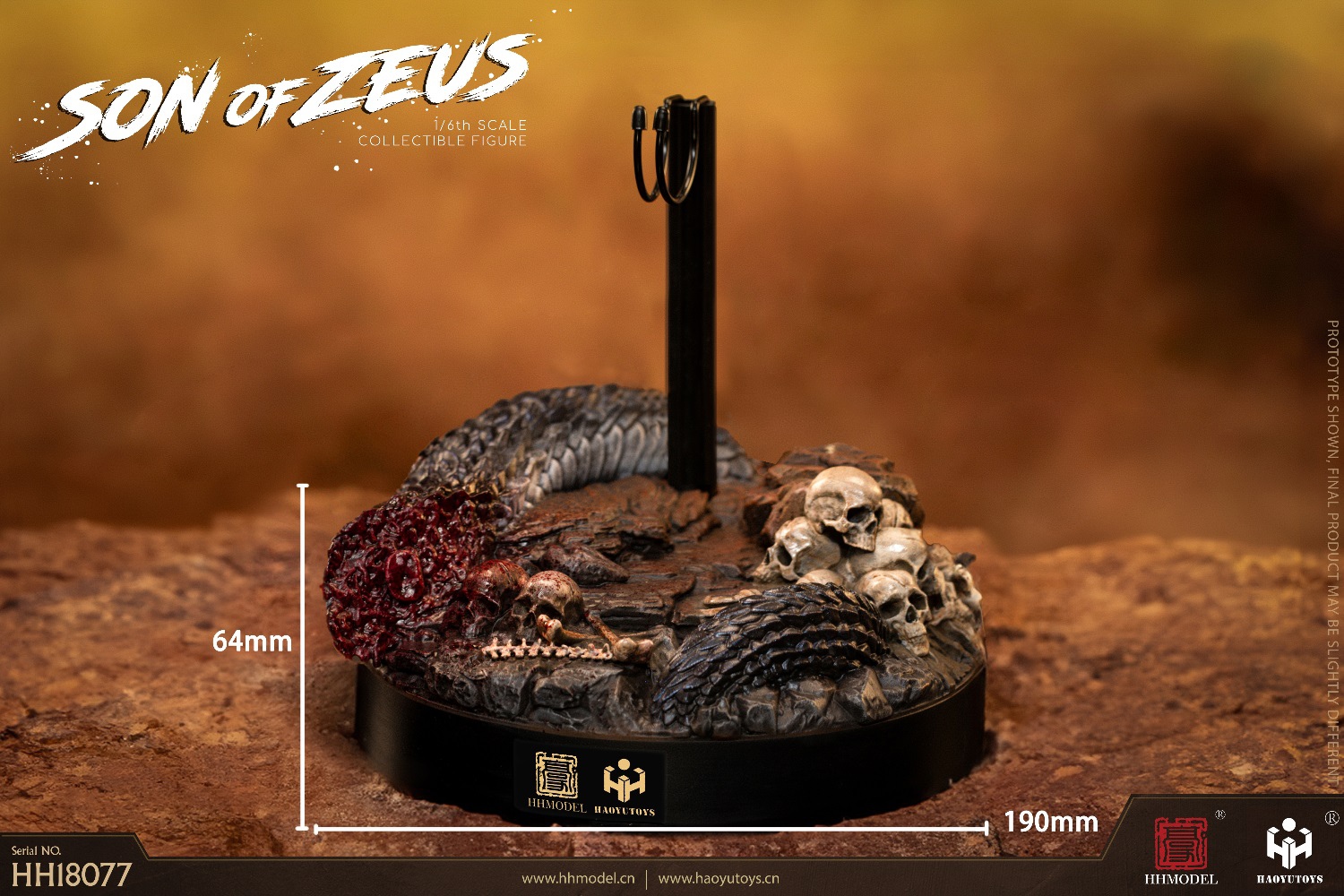 [สั่งจอง] HHMODEL & HAOYUTOYS HH18077 1/6 : Imperial Legion - Son of Zeus