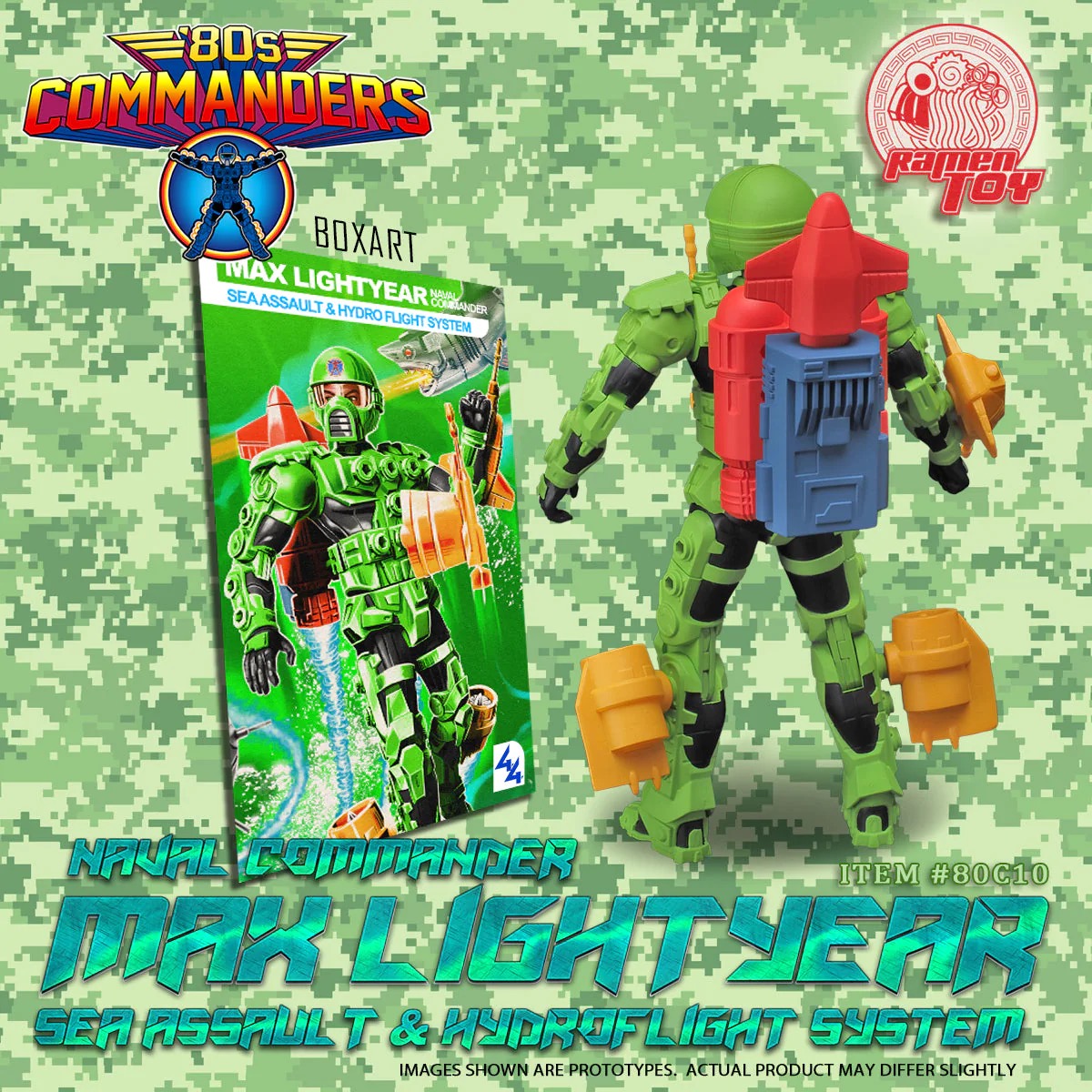 [สั่งจอง] Ramen Toy 1/12 : 80s Commander [Reissue]