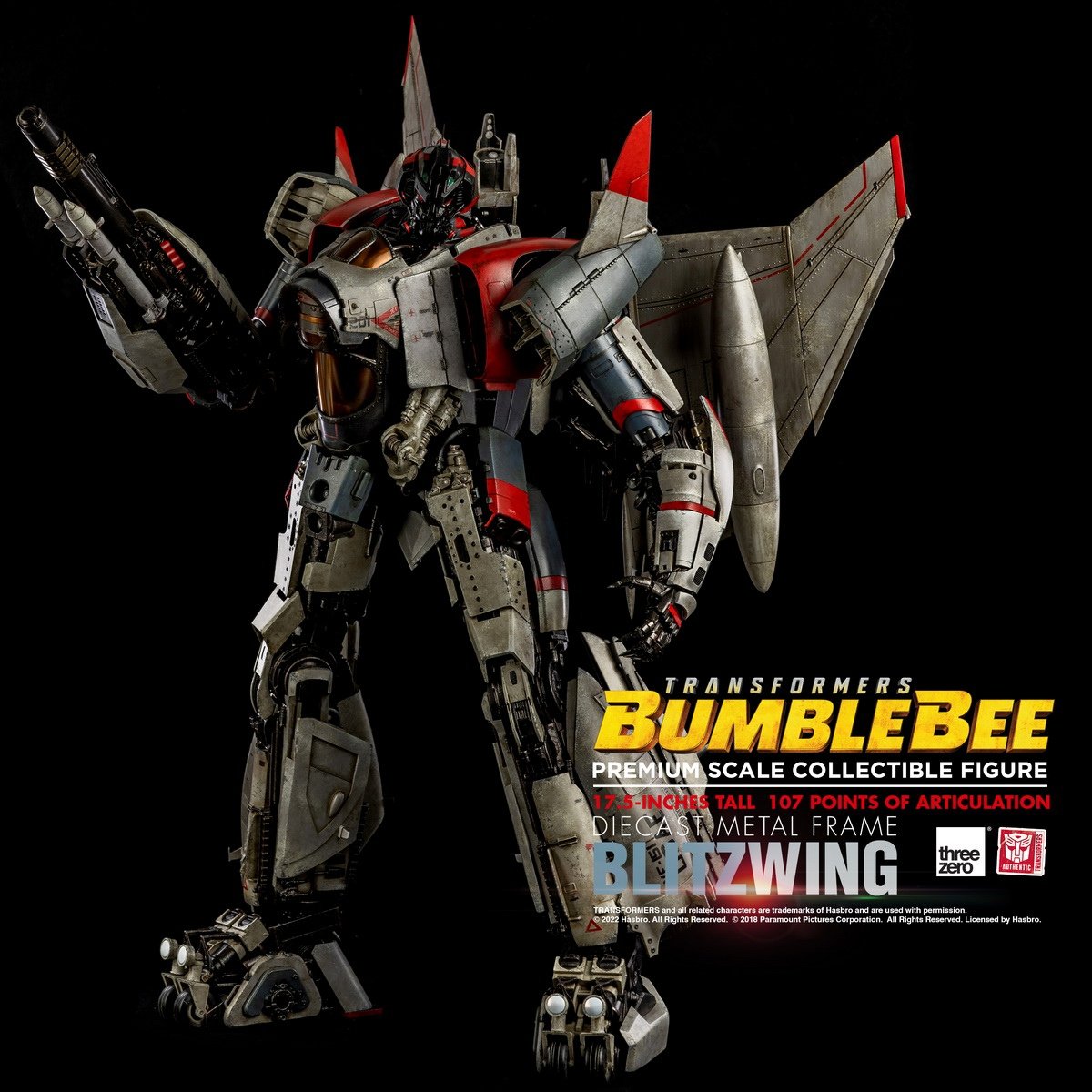 [สั่งจอง]THREEZERO : TRANSFORMERS BUMBLEBEE - BLITZWING PREMIUM SCALE [Re Preorder]