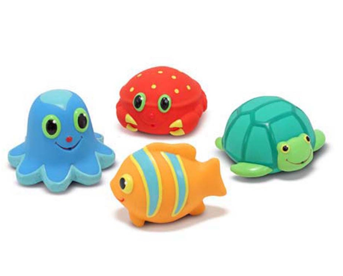 ชุดตุ๊กตารูปสัตว์บีบน้ำ รุ่นสัตว์ทะเล Seaside Sidekick Water toy รุ่น 6435 Melissa&Doug, ของเล่นเสริมพัฒนาการ, ของเล่น