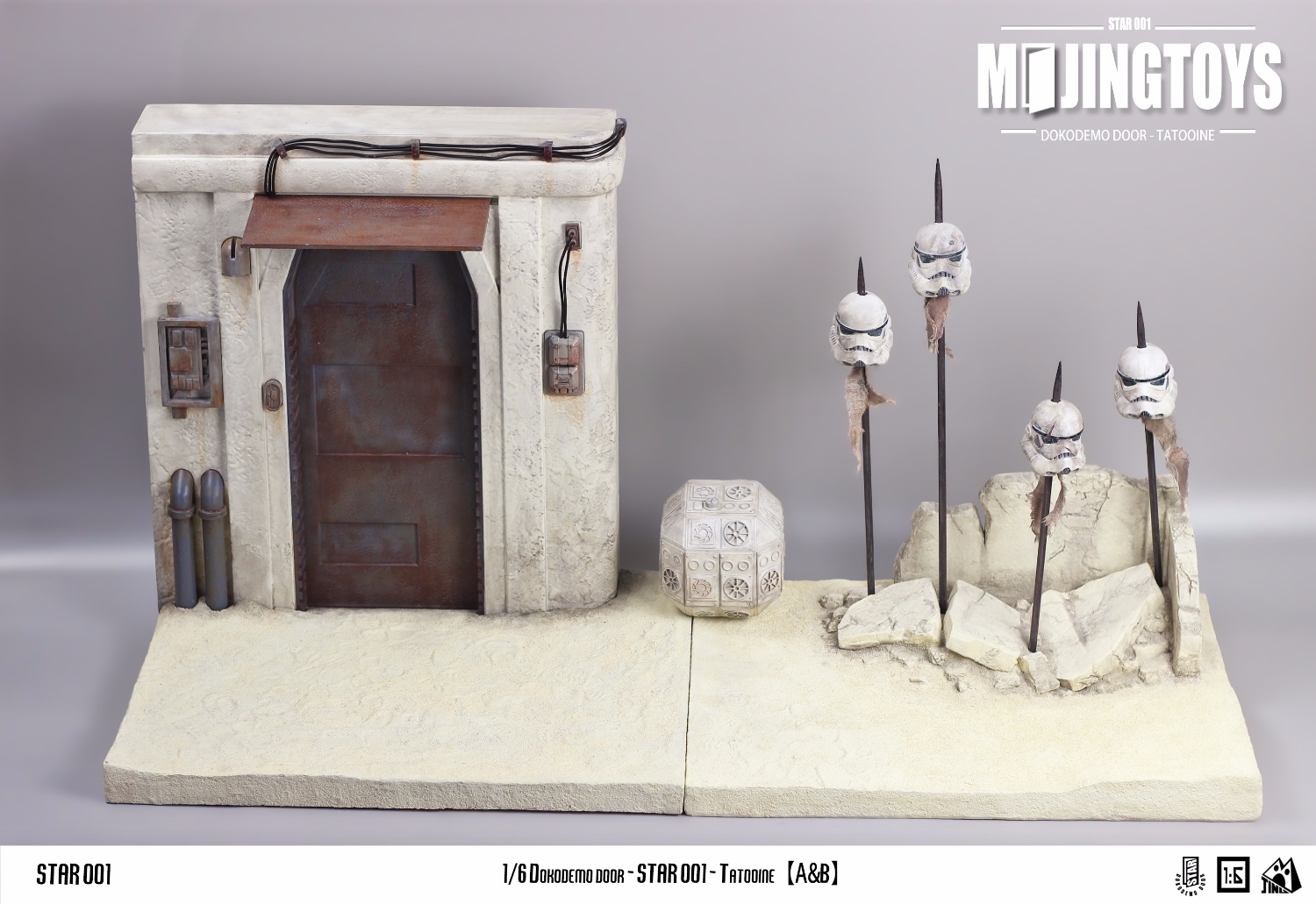 [สั่งจอง]mOjingToys STAR001 1/6 : Dokodemo Door Scene Series - Star Wars Tatooine