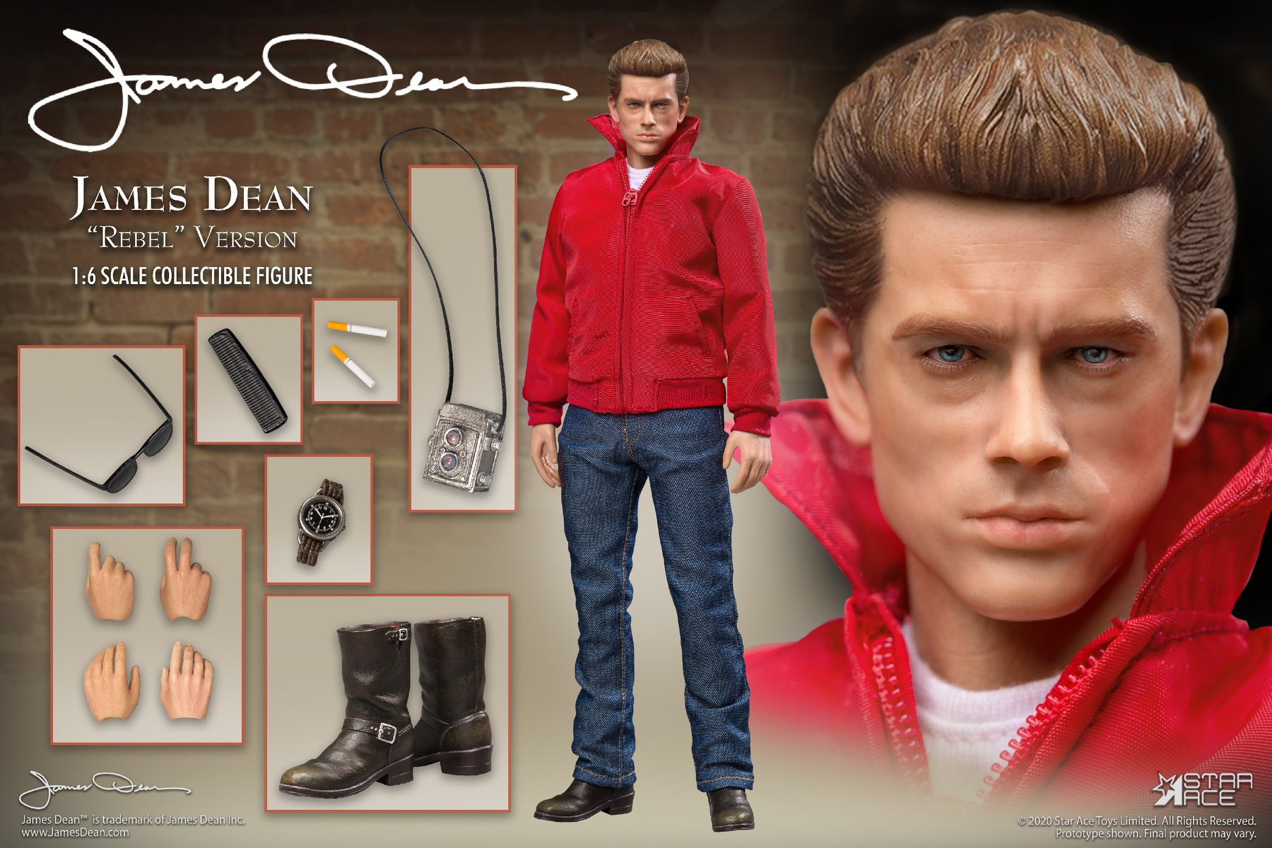 [สั่งจอง]STAR ACE Toys SA0087 1/6 scale : James Dean [Rebel Version]
