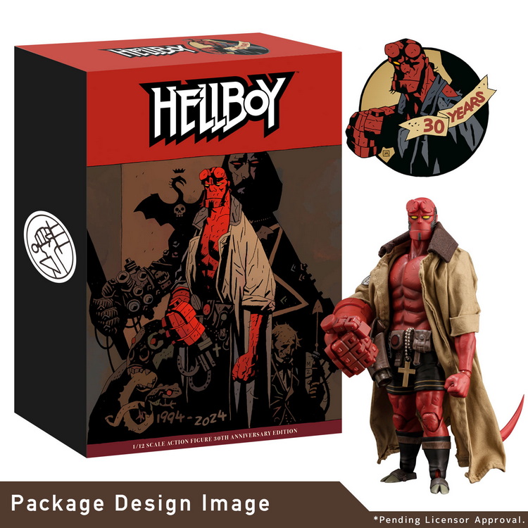 [สั่งจอง] Sentinel 1000Toys 1/12 - Hellboy 30th Anniversary Edition