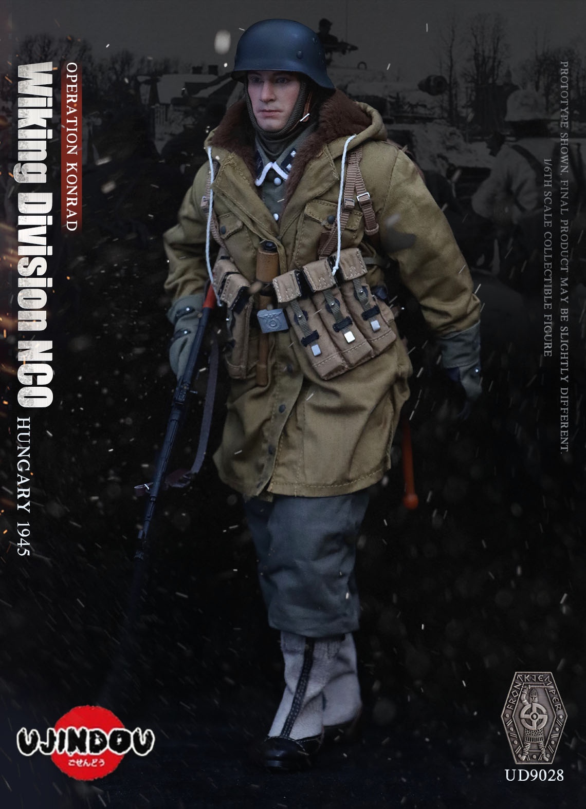 [สั่งจอง]UJINDOU UD9028 1/6 : Wiking Division NCO_Operation Konrad_Hungary 1945