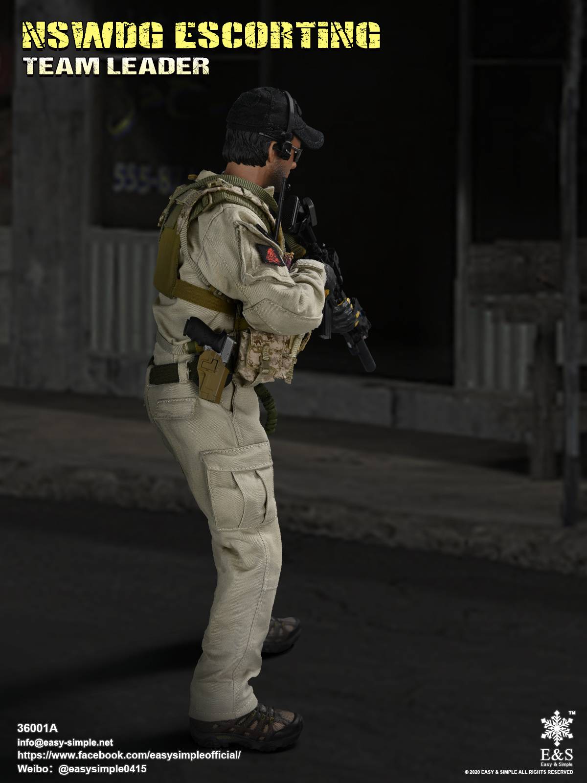 [สั่งจอง]Easy&Simple 36001 A/B NSWDG Escorting Team (Team Leader/Member)