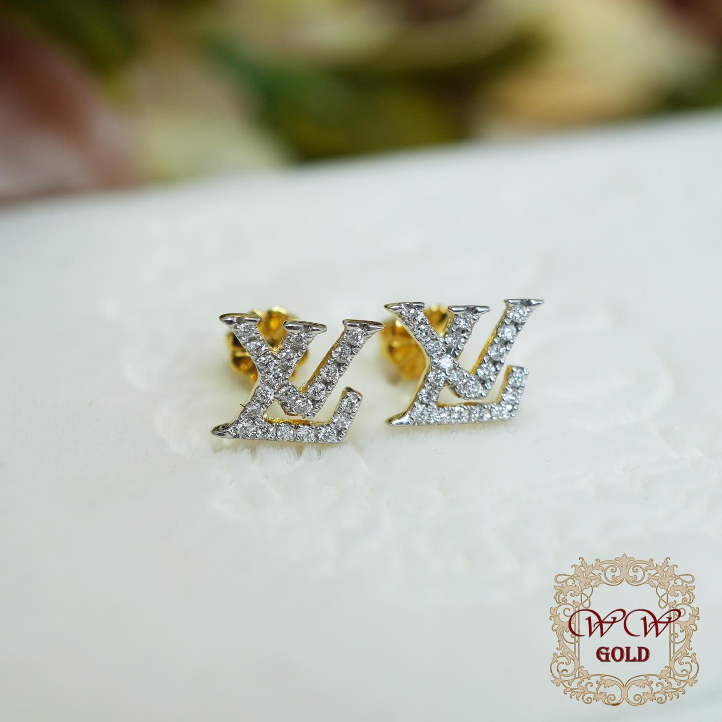 ต่างหู LV ^^