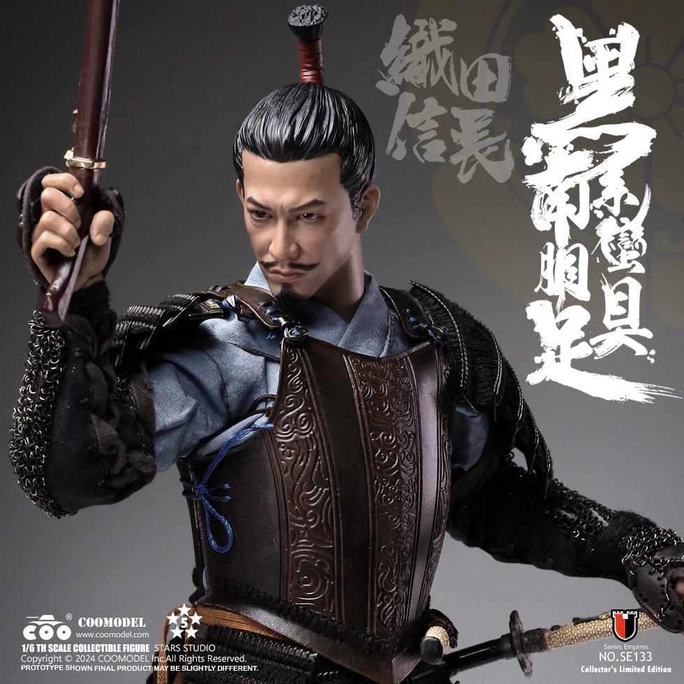 [สั่งจอง] COOMODEL 1/6 SERIES OF EMPIREBLACK EURO-STYLE SAMURAI ARMOR ODA NOBUNAGA (Pure Copper VERSION)
