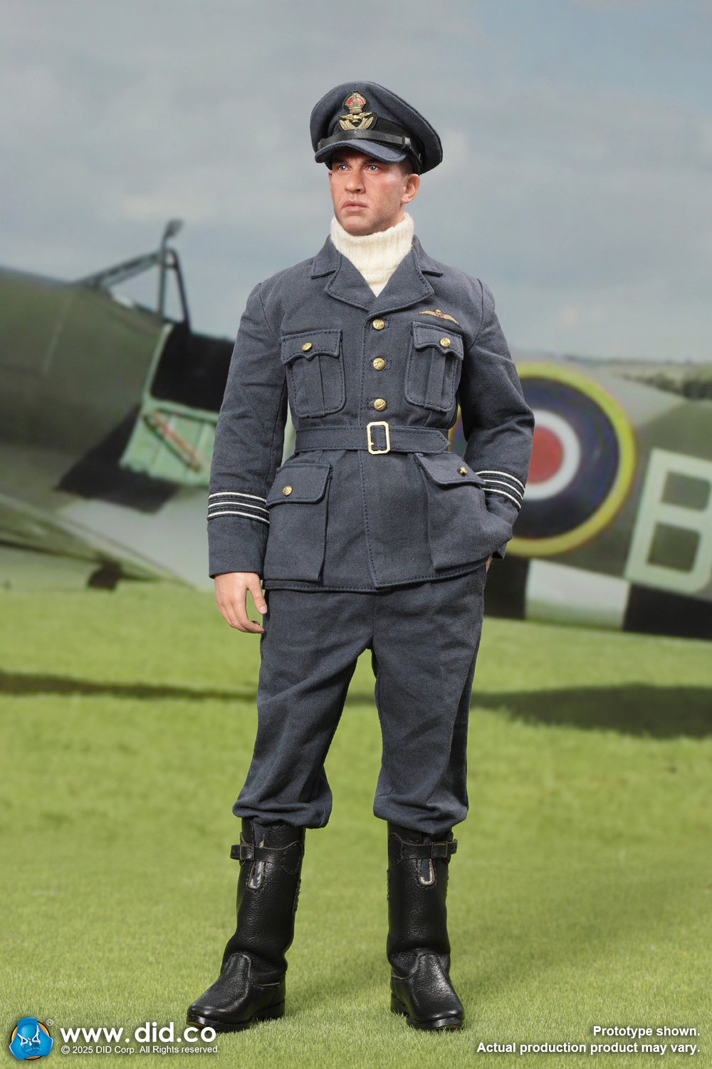 [สั่งจอง]DID K80187 1/6 : WWII British Pilot Squadron Leader – Tom