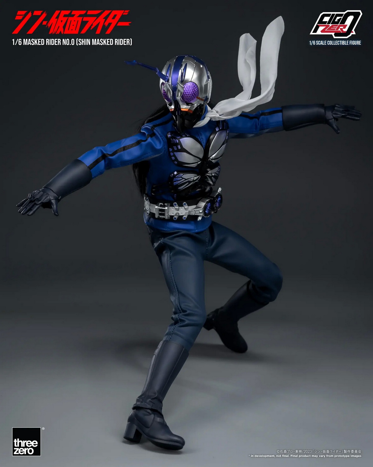 [สั่งจอง] Threezero 3Z04890W0 1/6 : SHIN MASKED RIDER