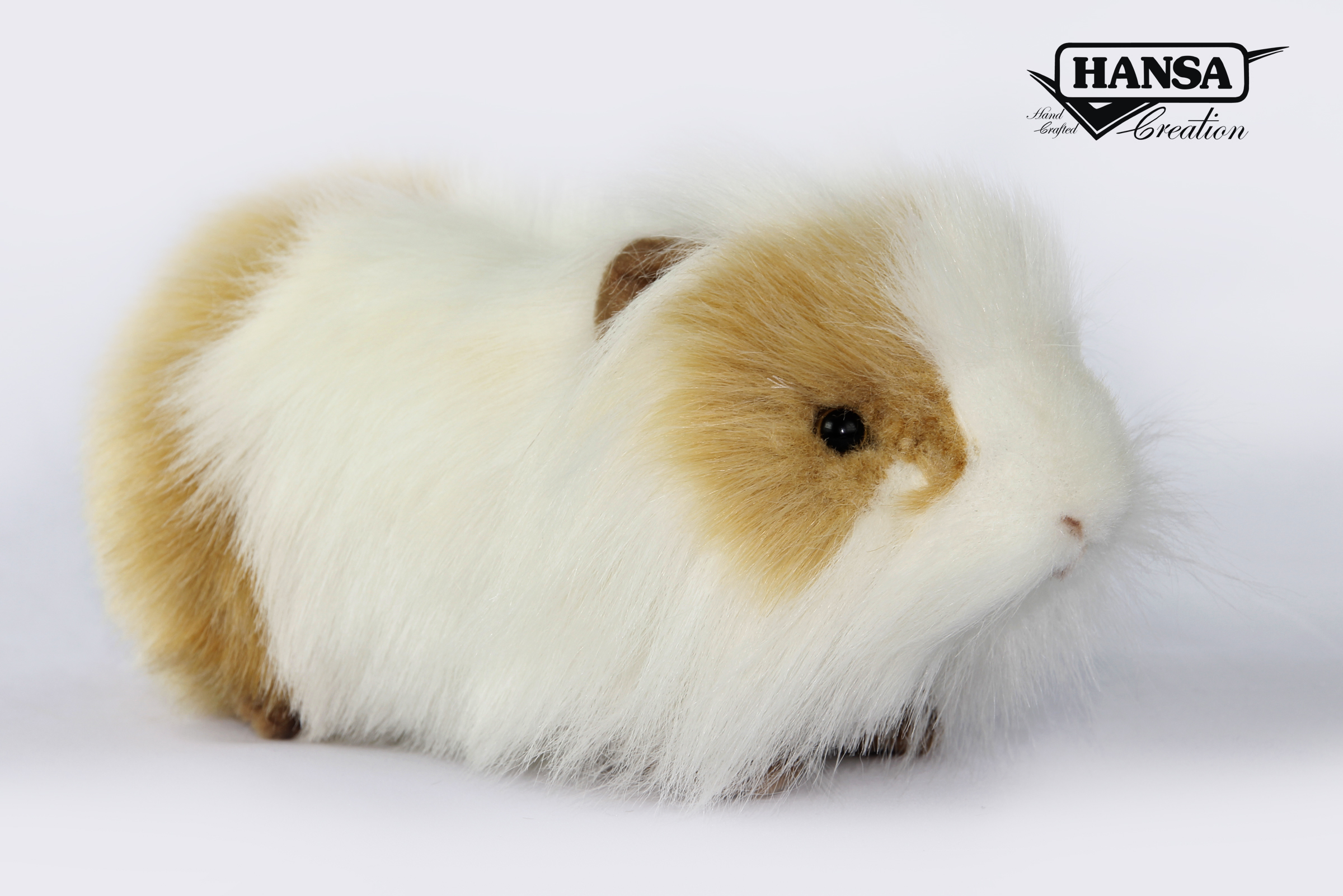 7342 Guinea Pig (White/Brown) 31cm.L