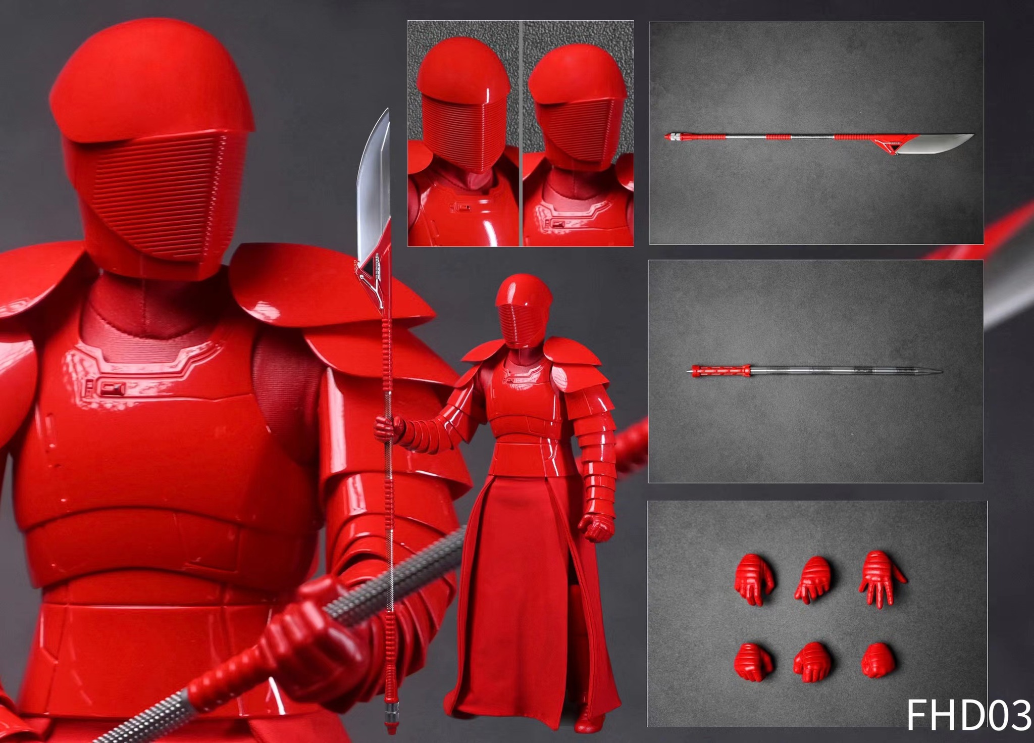 [สั่งจอง] FHDTOYS 1/6 : Red Soldier
