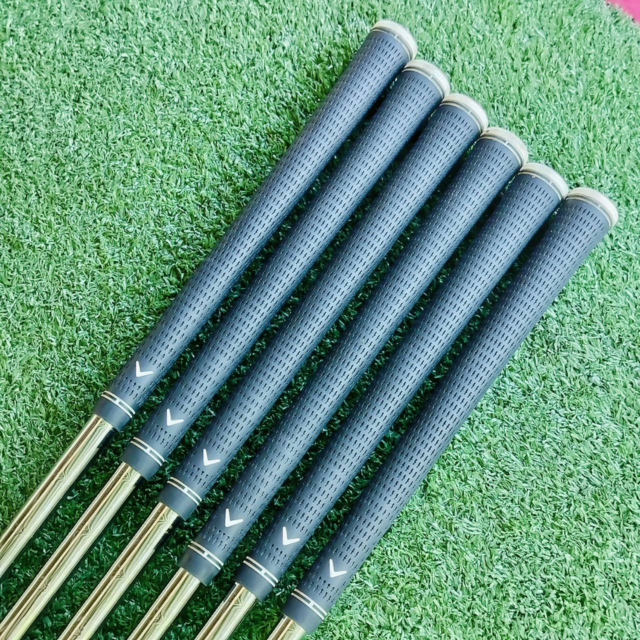 ชุดเหล็ก Callaway APEX FORGED CF 16 สภาพสวยมากๆ เดิมๆ ทุกเหล็กเลยค่ะ Face Cup 360 ชั้นนำในอุตสาหกรรมกอล์ฟ หน้าเด้ง COR สูงสุดตามกฏ USGA ตีง่าย ไกล ฟีลลิ่งพรีเมี่ยมที่สุด ไม้กอล์ฟพรีเมี่ยมมือสอง ของแท้ By NakaraLuxurious