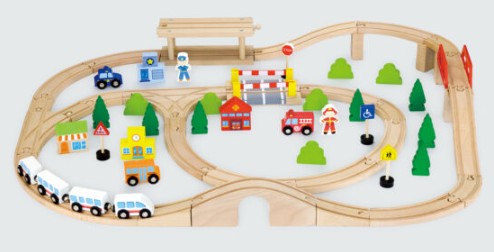 ชุดผจญภัยรถไฟแสนสนุก เซต 90 ชิ้น ของเล่นเสริมพัฒนาการ ,ของเล่นเสริมทักษะ,ของเล่นเด็ก, สื่อการสอนอนุบาล