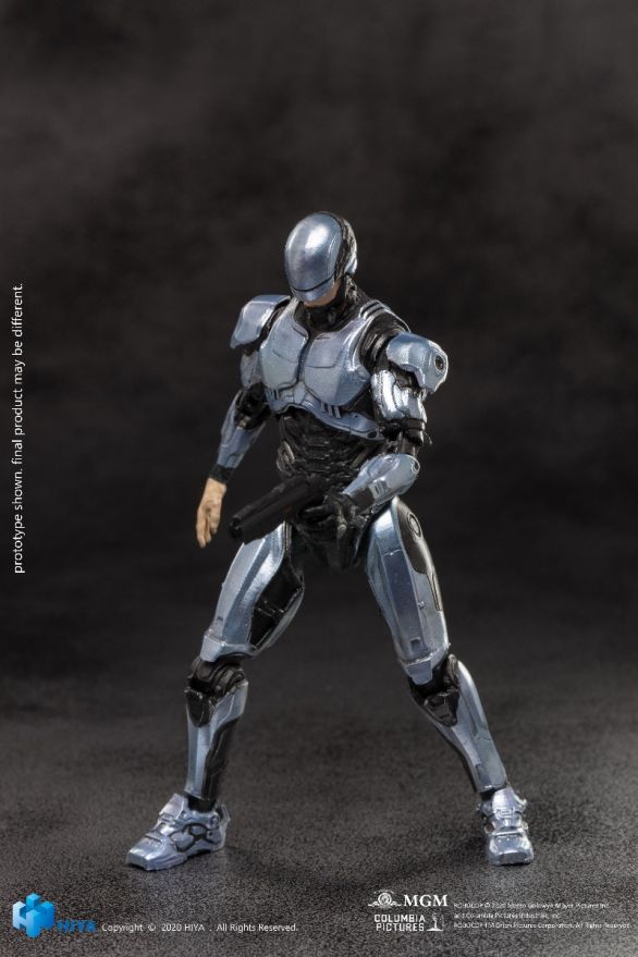 [สั่งจอง]Hiya LR0085 1/18 Exquisite Mini Series- ROBCOP 2014 ROBOCOP SILVER