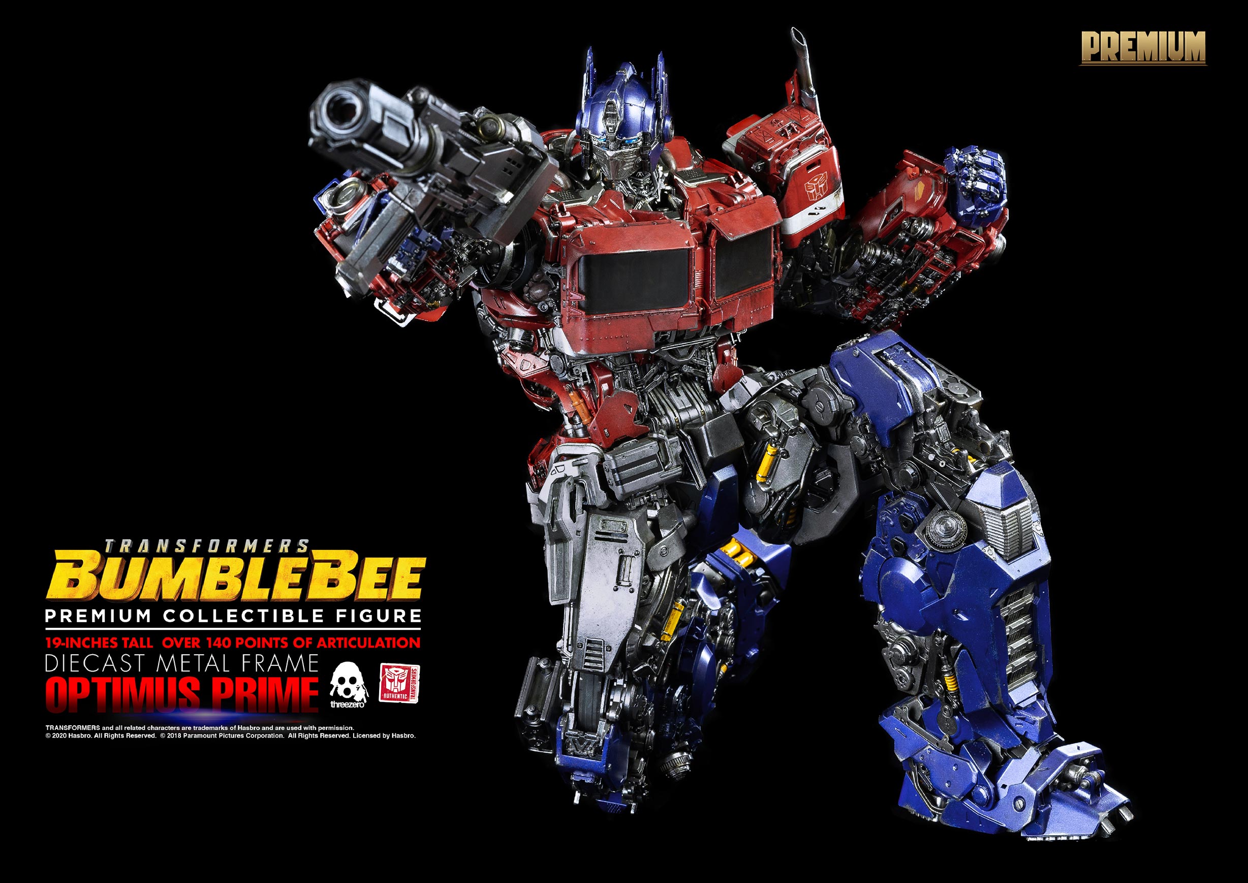 [สั่งจอง] Threezero x Hasbro 3Z0162 PREMIUM Optimus Prime