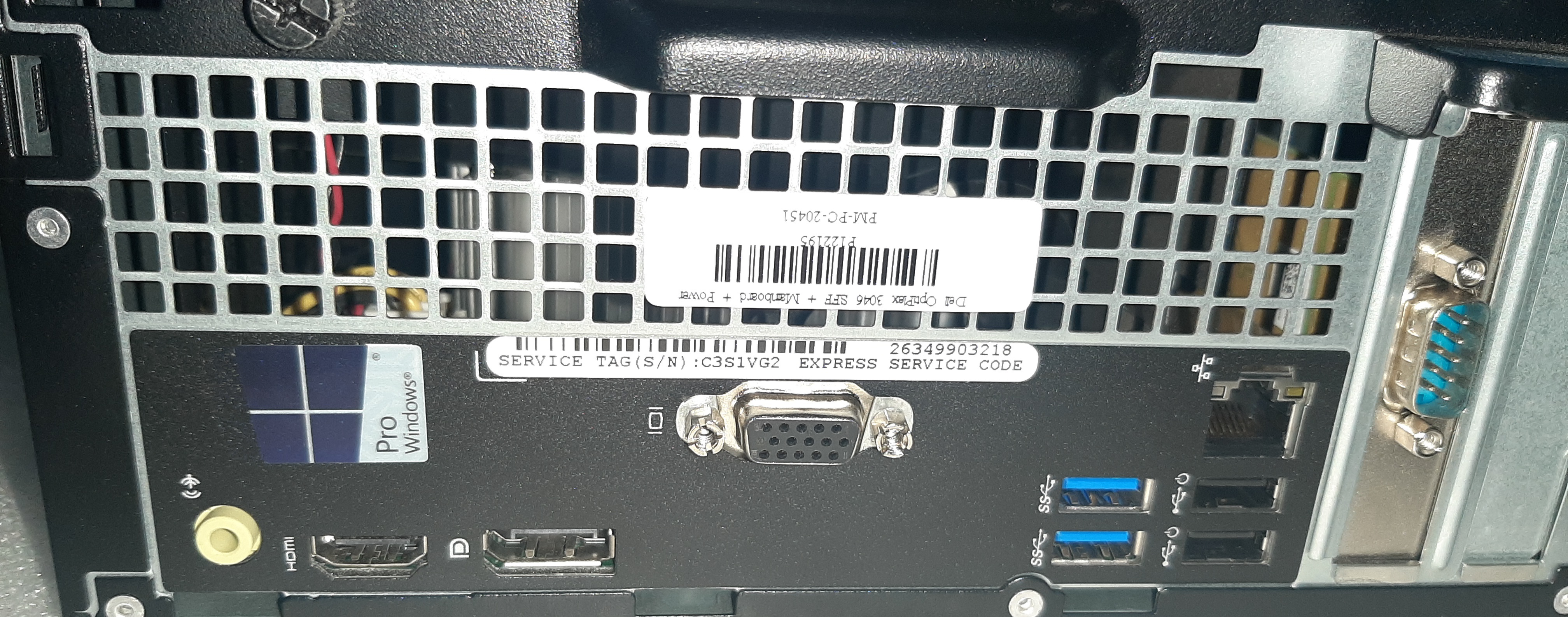 PC มือสอง Dell Optiplex 3046 SFF (i5-6500 Ram4GB HDD1TB) สภาพดี มือสอง ประกันร้าน 1 เดือน