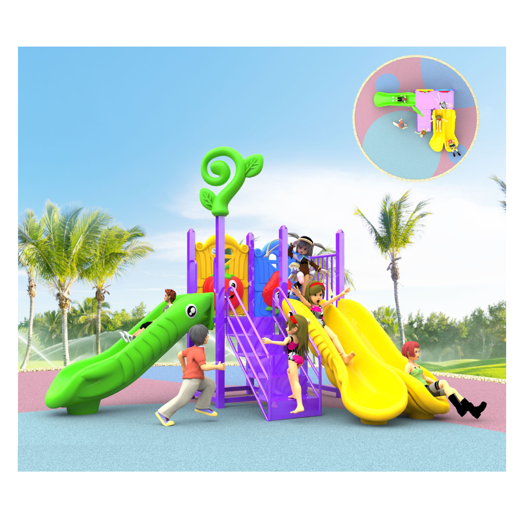 เครื่องเล่นสนามกลางแจ้ง ในร่ม, ชุดผลไม้ในป่า ,ครุภัณฑ์สนามเด็กเล่น,งบ.สพฐ,โครงการโรงเรียนประชารัฐ, playground,สไลเดอร์,ของเล่นเสริมพัฒนาการ,เครื่องเล่นสนาม, สนามเด็กเล่น