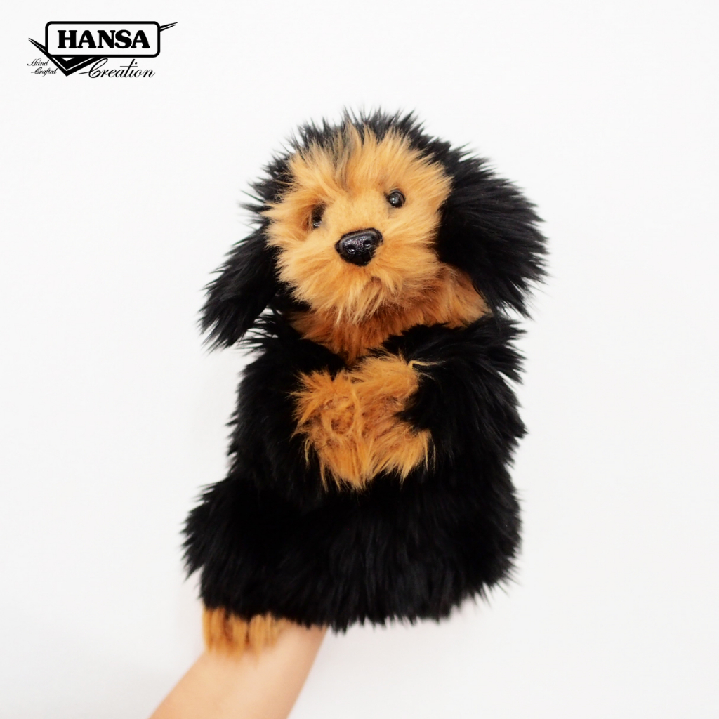 7157 Long-Haired Dachshund Puppet 35cm.H