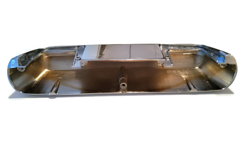 Rekisterikilven valojen kromattu lippa, 1970-> =36e