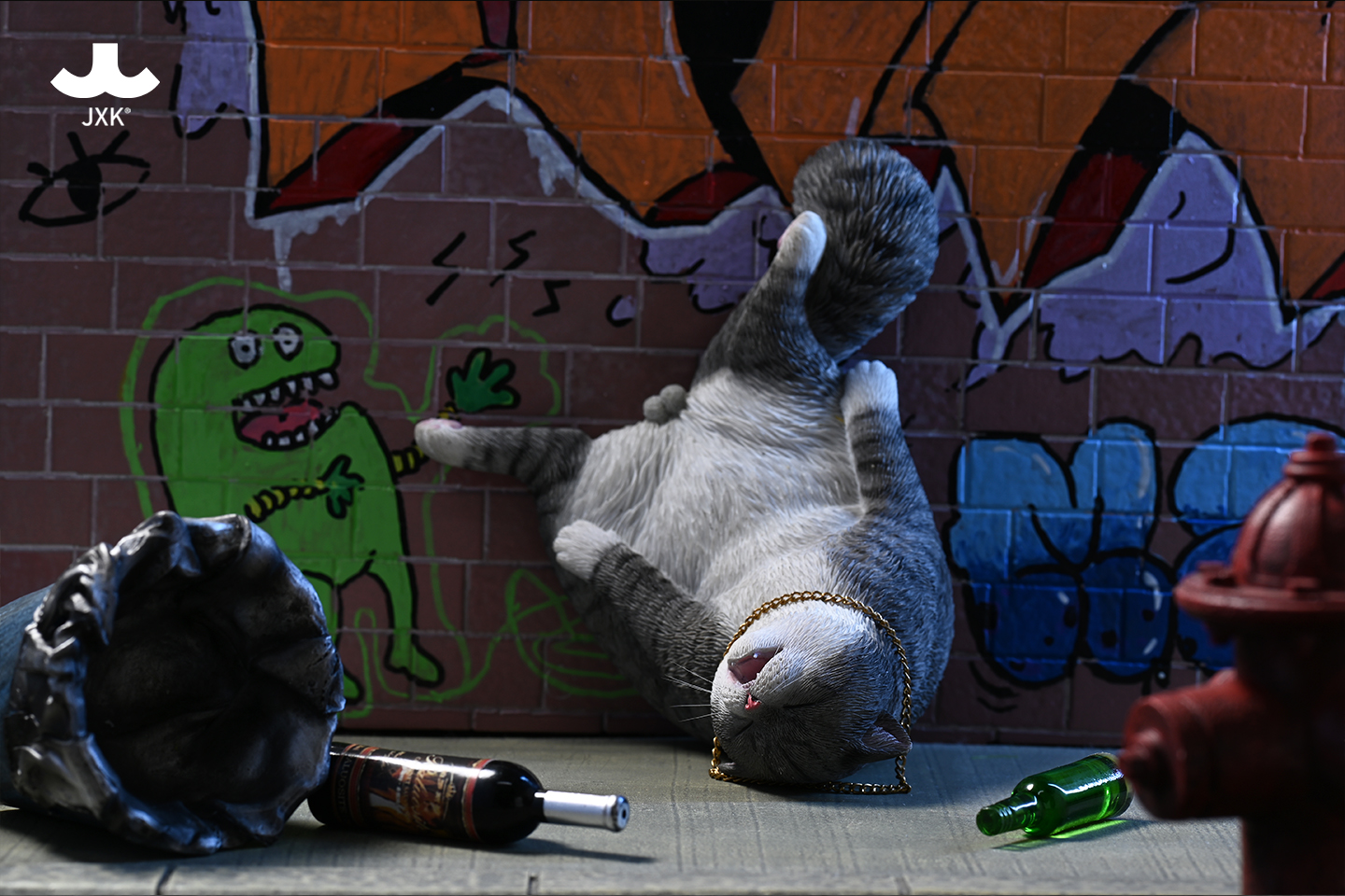 [สั่งจอง]JXK 1/6 Drunken Cat