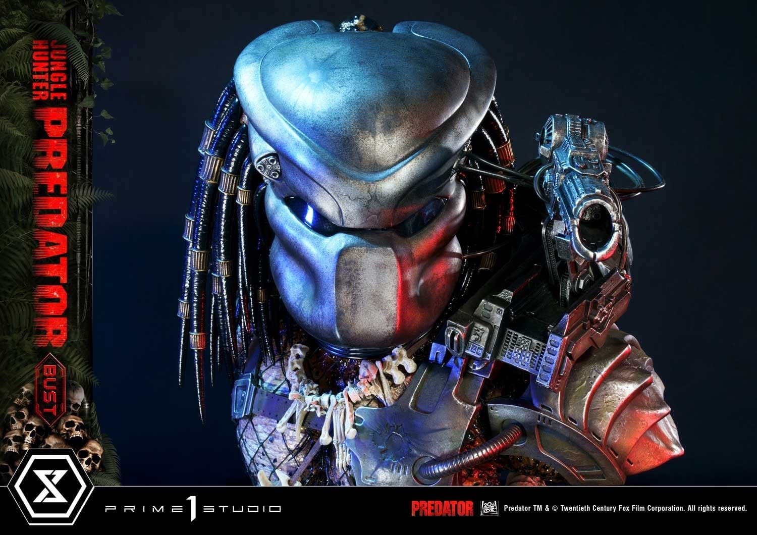 [สั่งจอง]Prime 1 Studio 1/3 : Jungle Hunter Predator Bust (Predator 1987)