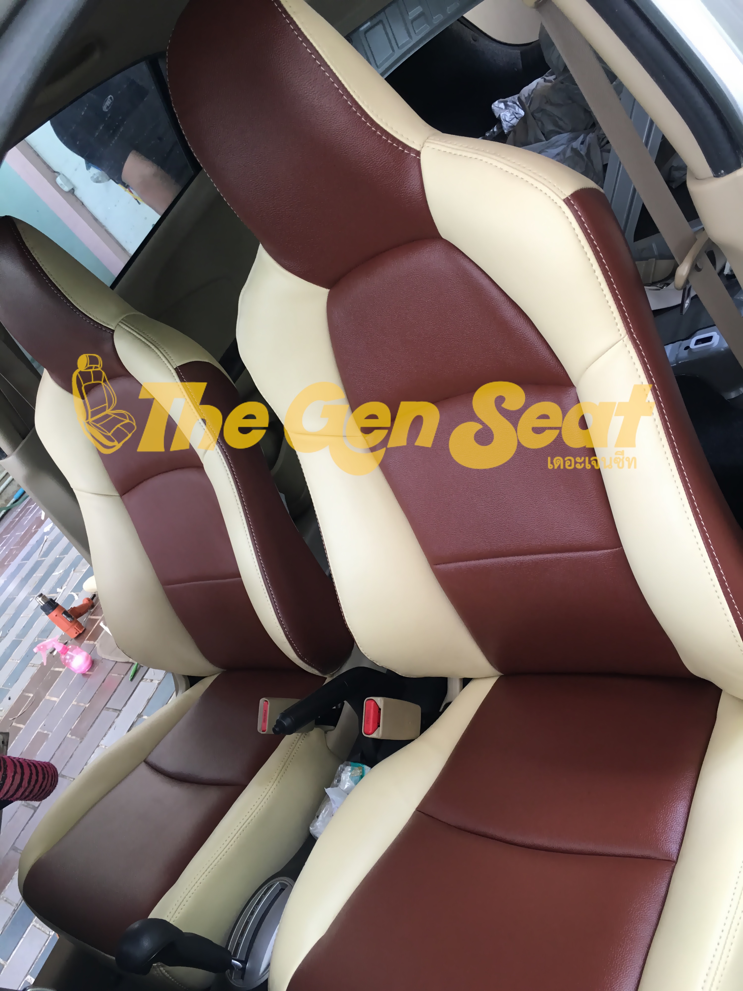 เบาะหนังฮอนด้าบรีโอ อเมซ