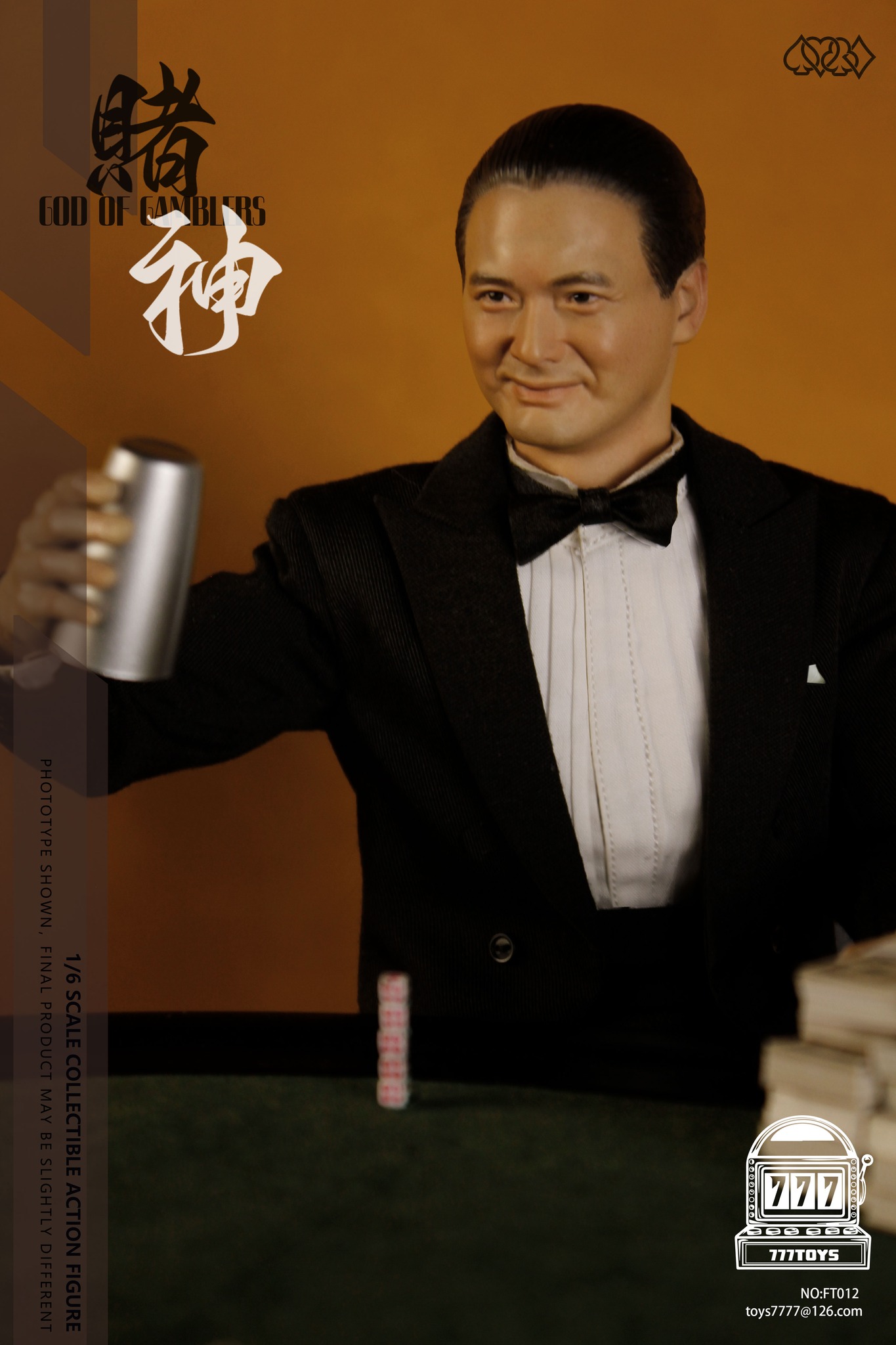 [สั่งจอง]777TOYS NO.FT012 1/6 Gambling God Mr. Gao