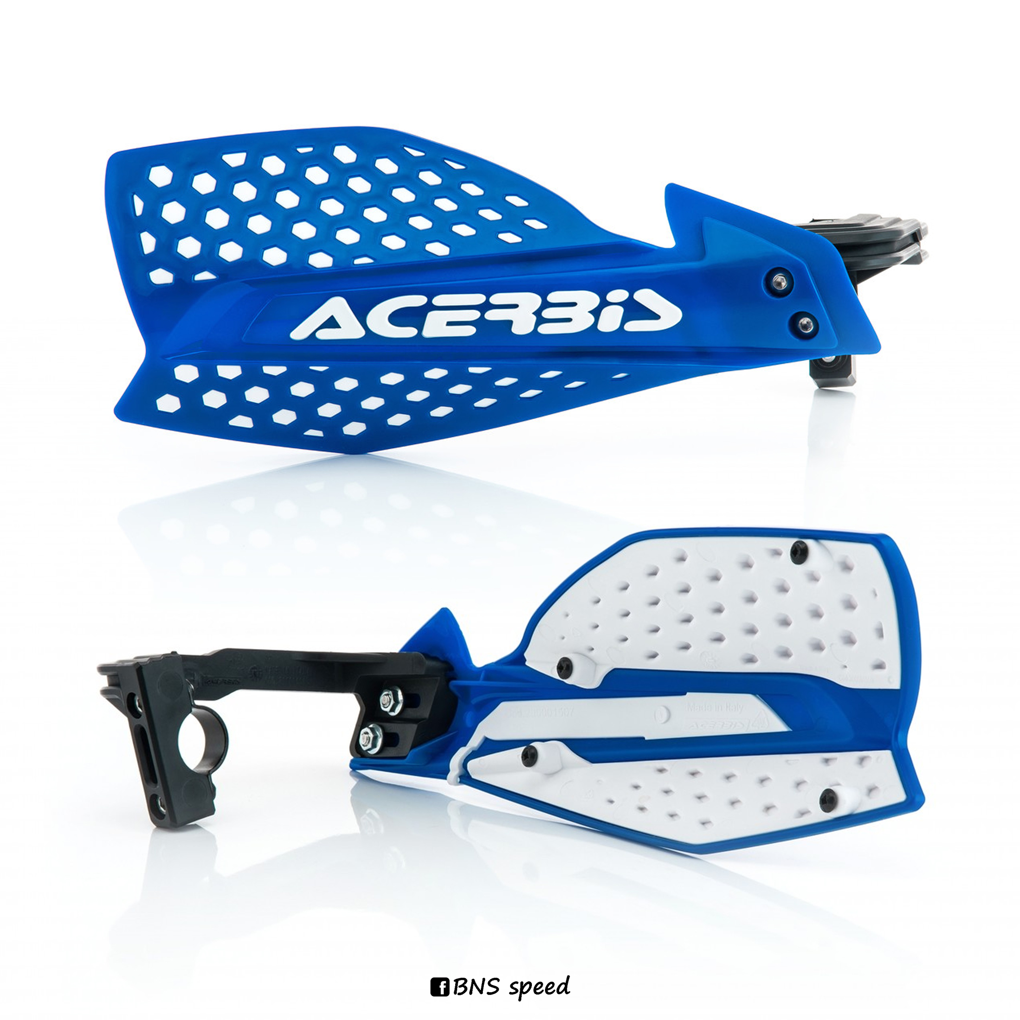 การ์ดแฮนด์ Acerbis X-Ultimate Blue/White