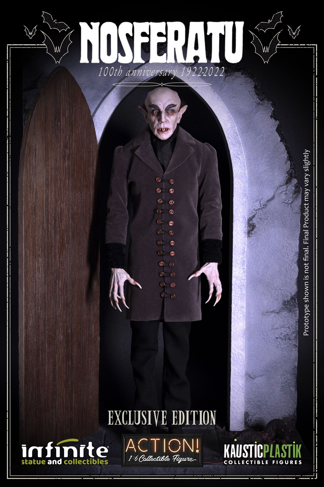 [สั่งจอง]Infinite Statue X Kaustic Plastik 1/6 : Nosferatu - 100th Anniversary