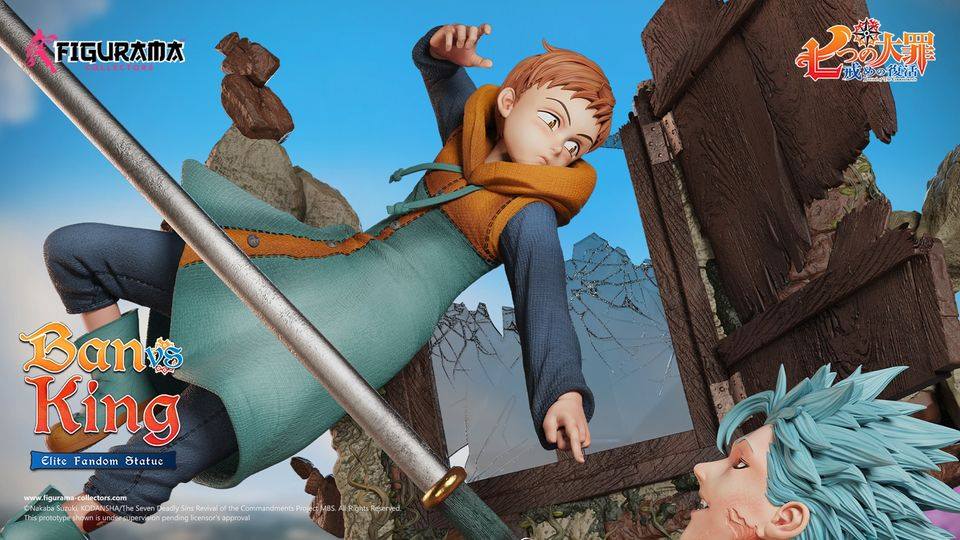 [สั่งจอง]Figurama Collectors : Seven Deadly Sins Ban vs. King Elite Fandom Statue