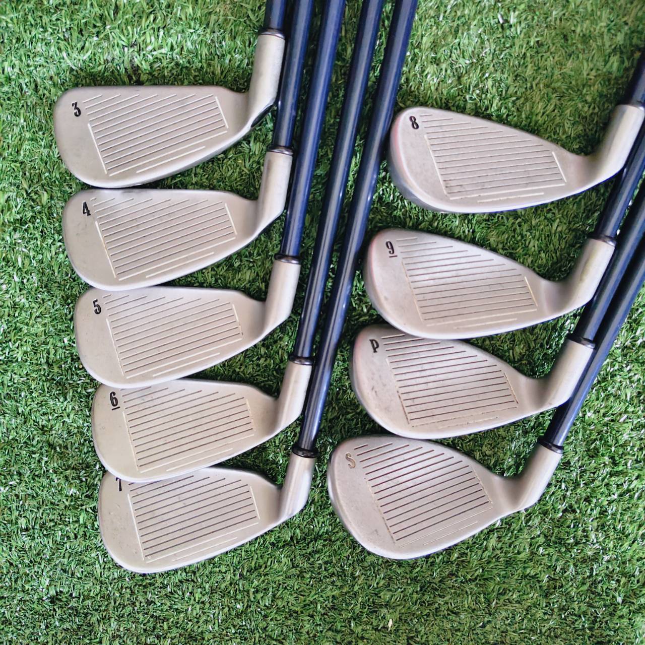 ชุดเหล็ก Callaway BIG BERTHA X-12 ก้าน RCH 99 Flex R แบบเจาะทะลุ (Bore-Thru)