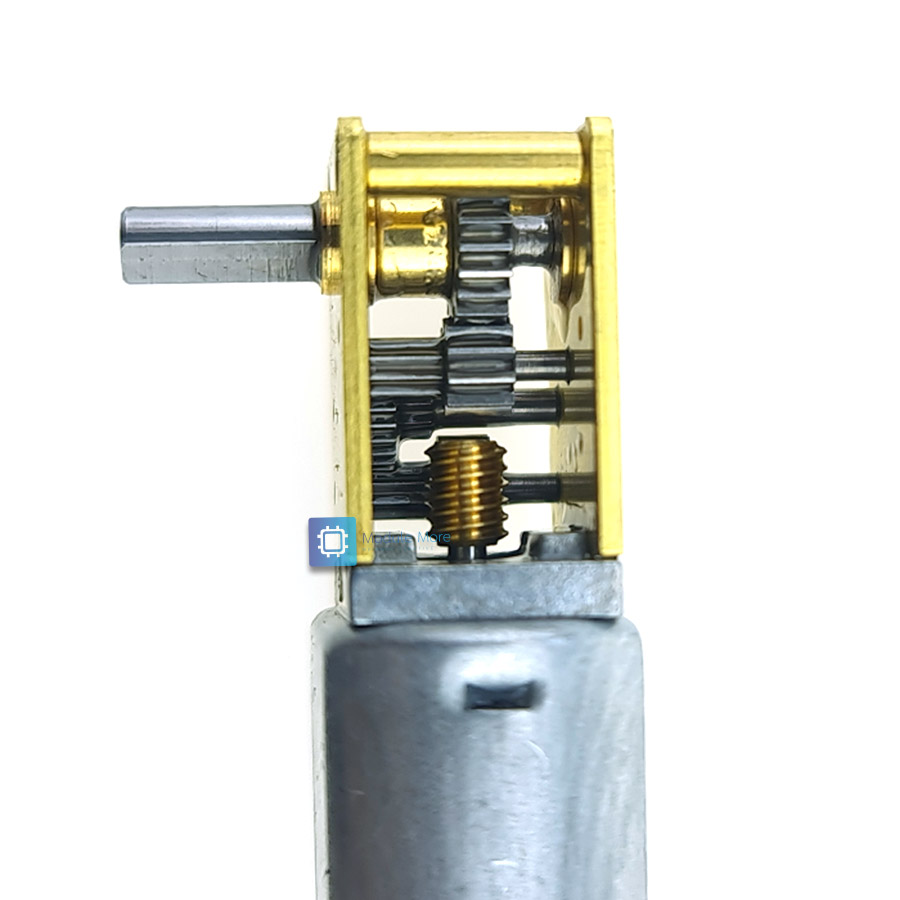 DC worm gear 1218-050 Geared motor 12V 762 rpm