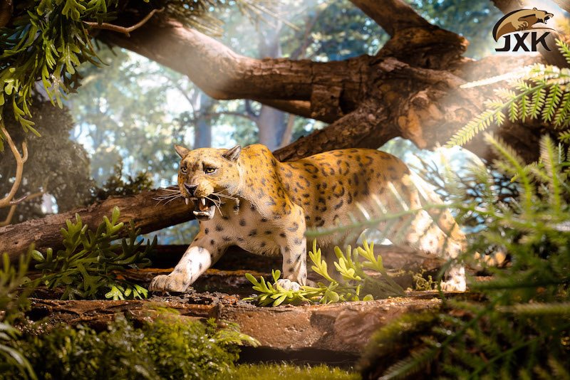 [สั่งจอง] JXK 1/12 The leopard /animal model JxK021