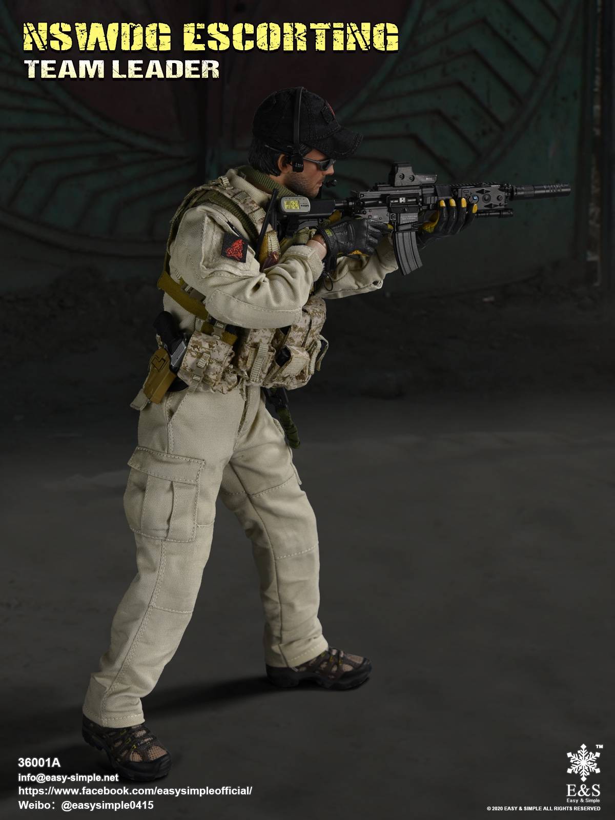 [สั่งจอง]Easy&Simple 36001 A/B NSWDG Escorting Team (Team Leader/Member)