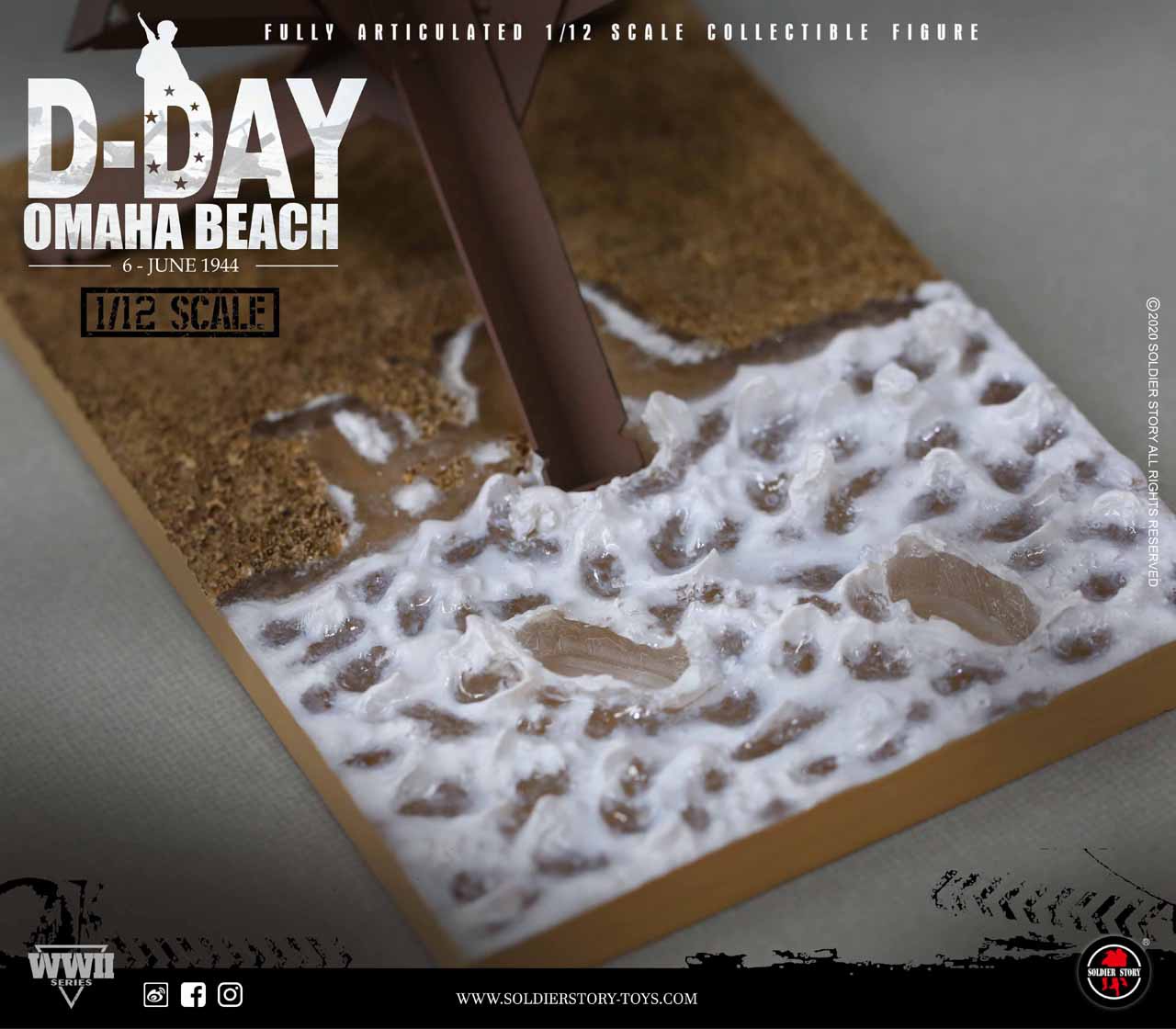 [สั่งจอง] SoldierStory SSM-005 1/12th Scale WWII US. 2nd Ranger Battalion “Sergeant”