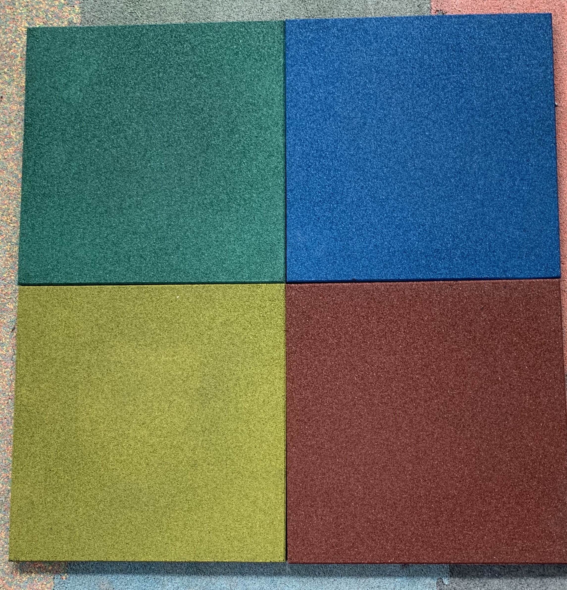 แผ่นยาง EPDM ราคาต่อ1ตร.ม. 4แผ่น แผ่นยางสังเคราะห์ ,แผ่นปูกันกระแทก,แผ่นปูพื้นสนามเด็กเล่น, พื้นยางEPDM ,ปูสนามเด็กเล่น,สนามกีฬา ห้องฟิตเนส พร้อมส่ง ราคาโรงงาน มีสีดำ เทา น้ำเงิน เหลือง แดง เขียว