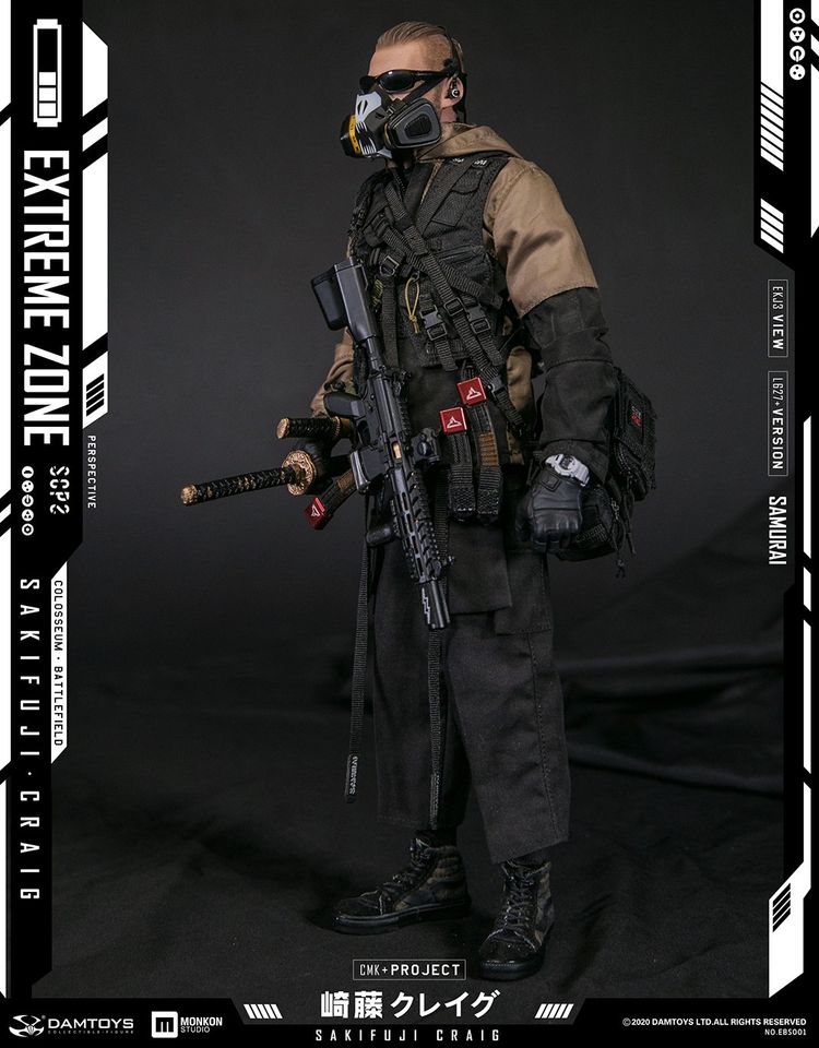 สั่งจอง]DAMTOYS EBS001 1/6 : EXTREMEZONE Samurai