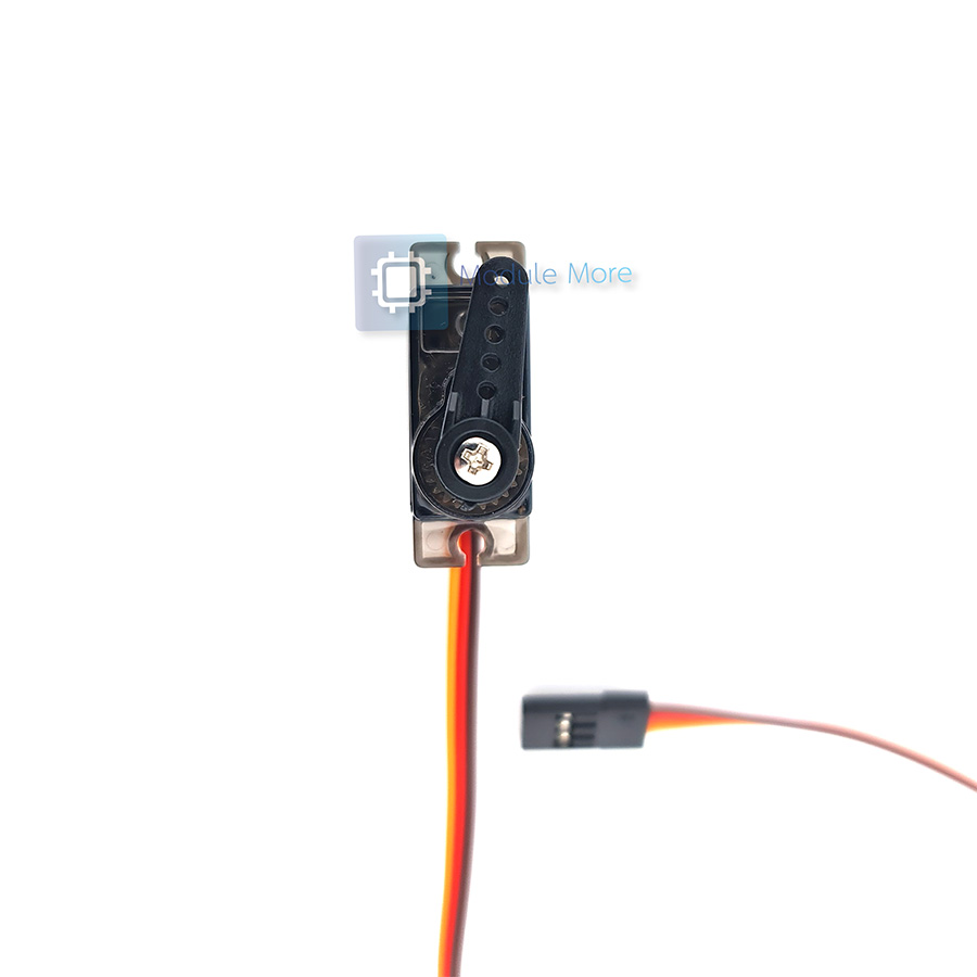 MG90S Servo มอเตอร์ เซอร์โว แบบแกนเหล็ก (เฟืองพลาสติกบางส่วน)