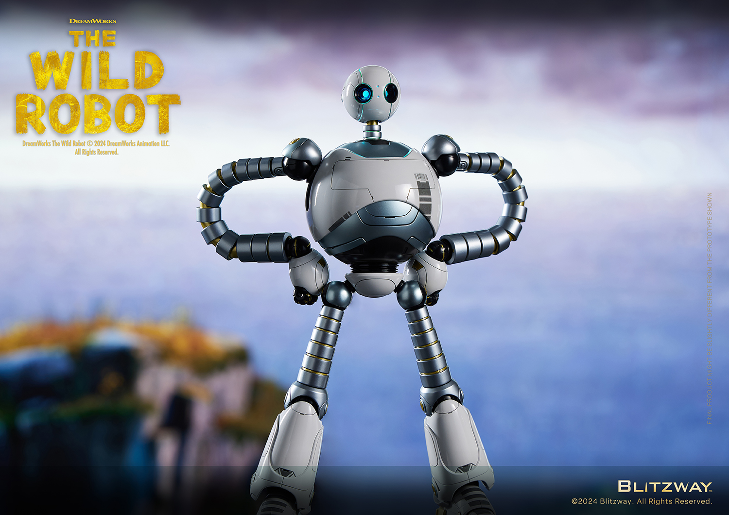 [สั่งจอง] Blitzway BW-CA-11601 : Carbotix Series - The Wild Robot (30Cm)