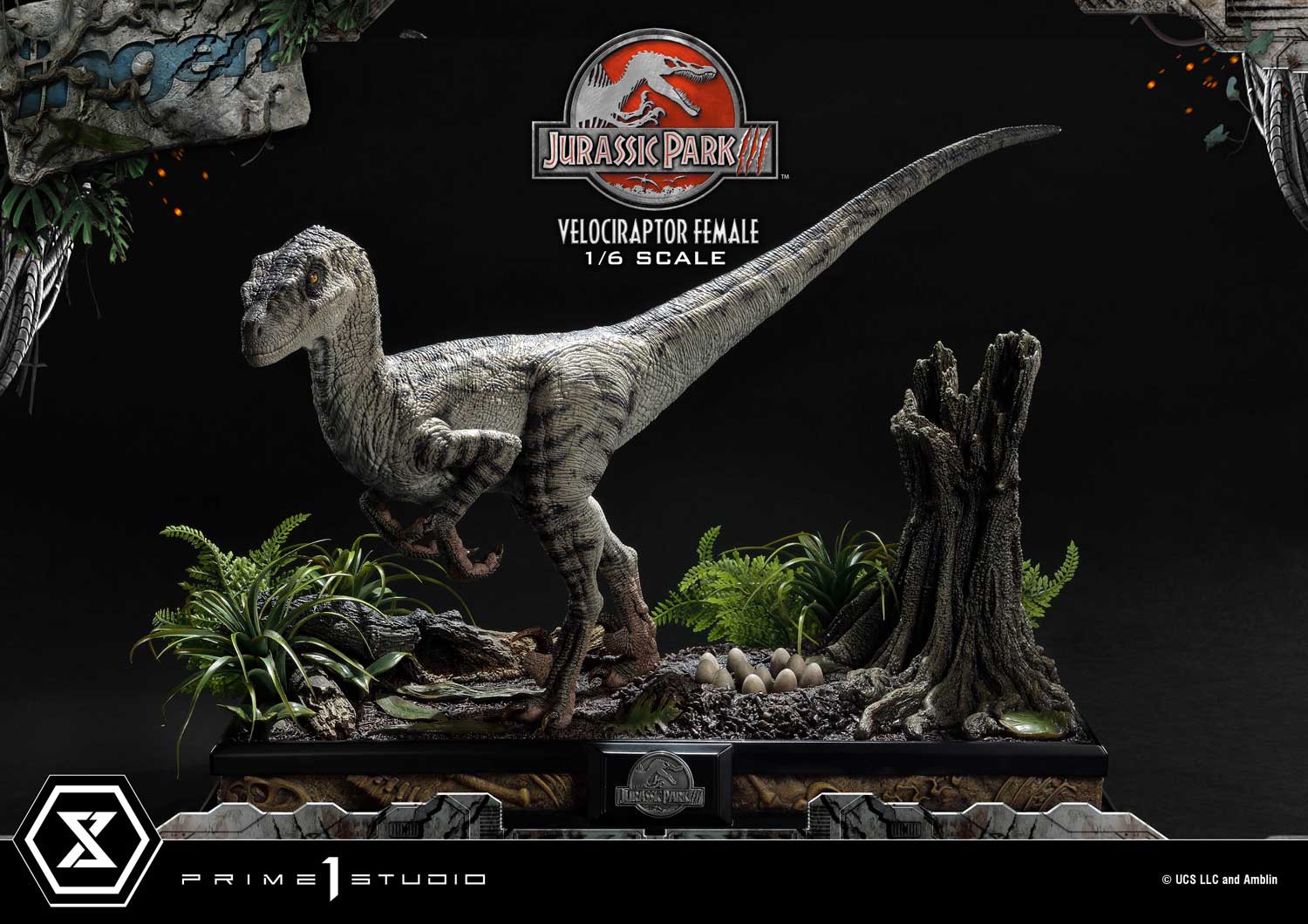 [สั่งจอง] Prime 1 Studio : 1LMCJP-11: Velociraptor Female (Jurassic Park 3)