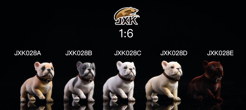 [สั่งจอง]JxK.Studio JXK028 1/6 Tufted French Bulldog