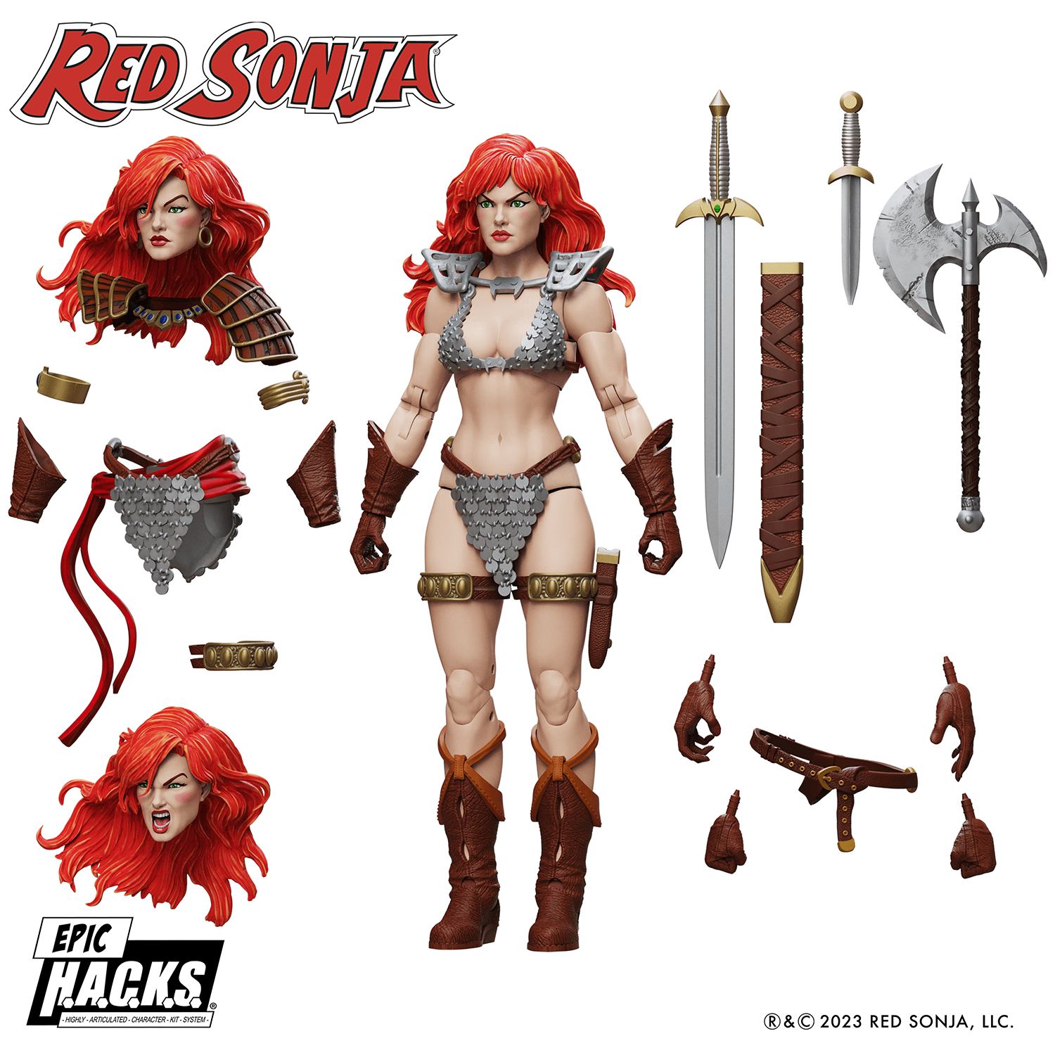 [สั่งจอง] Boss Fight Studio 1/12 : EPIC H.A.C.K.S. - RED SONJA