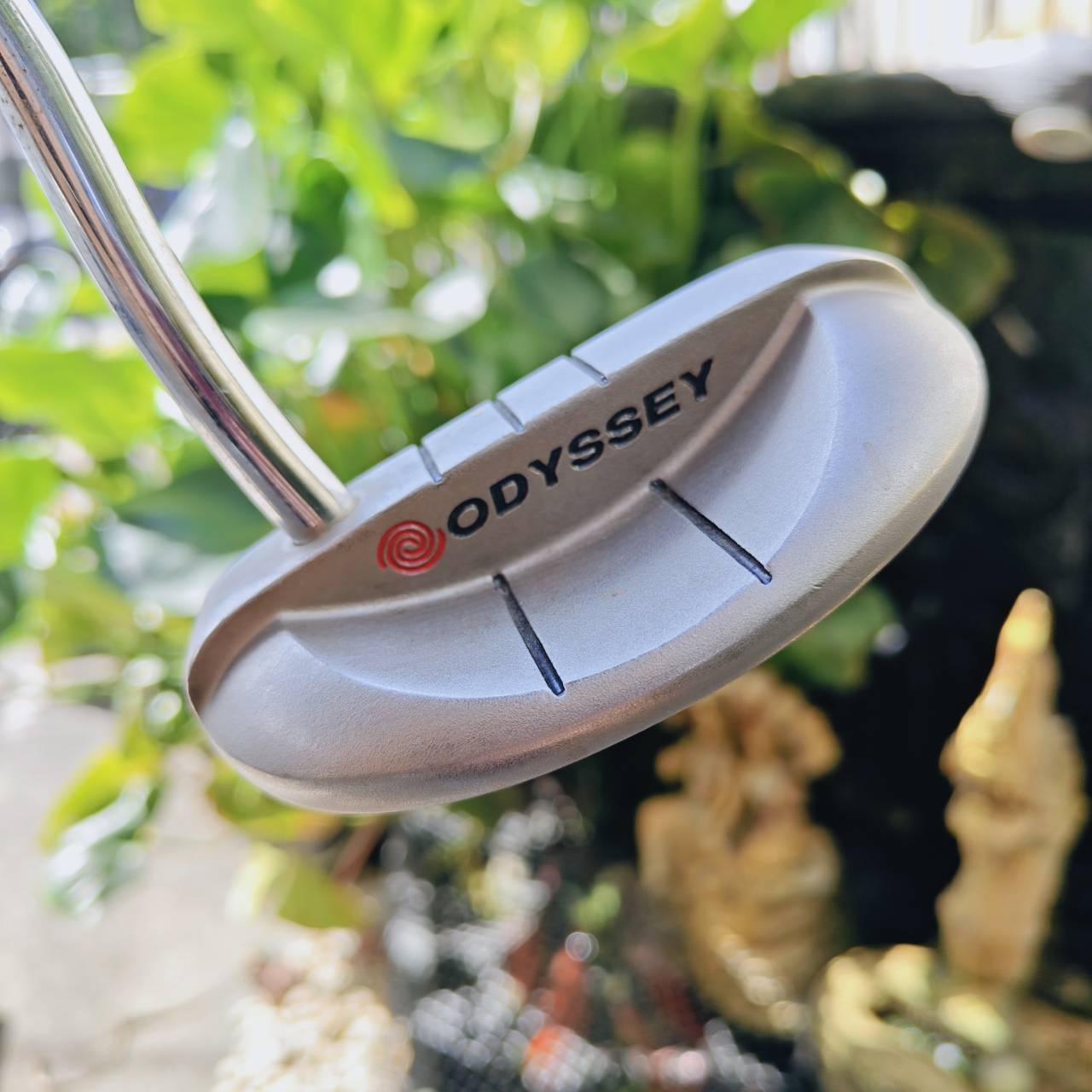 PUTTER ODYSSEY DUALFORCE ROSSIE II รุ่นหน้าดำทั้งนุ่มและช่วยในการเหาะไลน์อย่างมาก! ความยาว 34 นิ้ว!