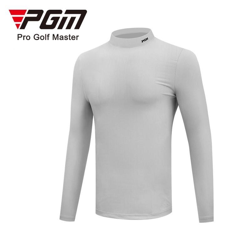 Long Sleeve Men's Golf Shirt PGM (YF388) เสื้อกอล์ฟผู้ชายแขนยาวคอเต่า เนื้อผ้าดี นุ่ม เย็นสบาย ไม่ร้อน ( 1 pcs. )
