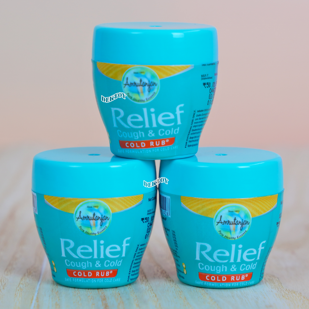 1 กระปุก วิคส์อินเดีย Relief 30กรัม ของแท้100%