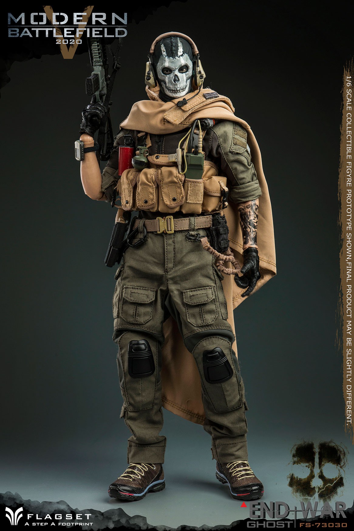 [สั่งจอง]FLAGSET 1/6 [Re-order] - FS-73030 : END WAR MODERN BATTLEFIELD 2020 GHOST