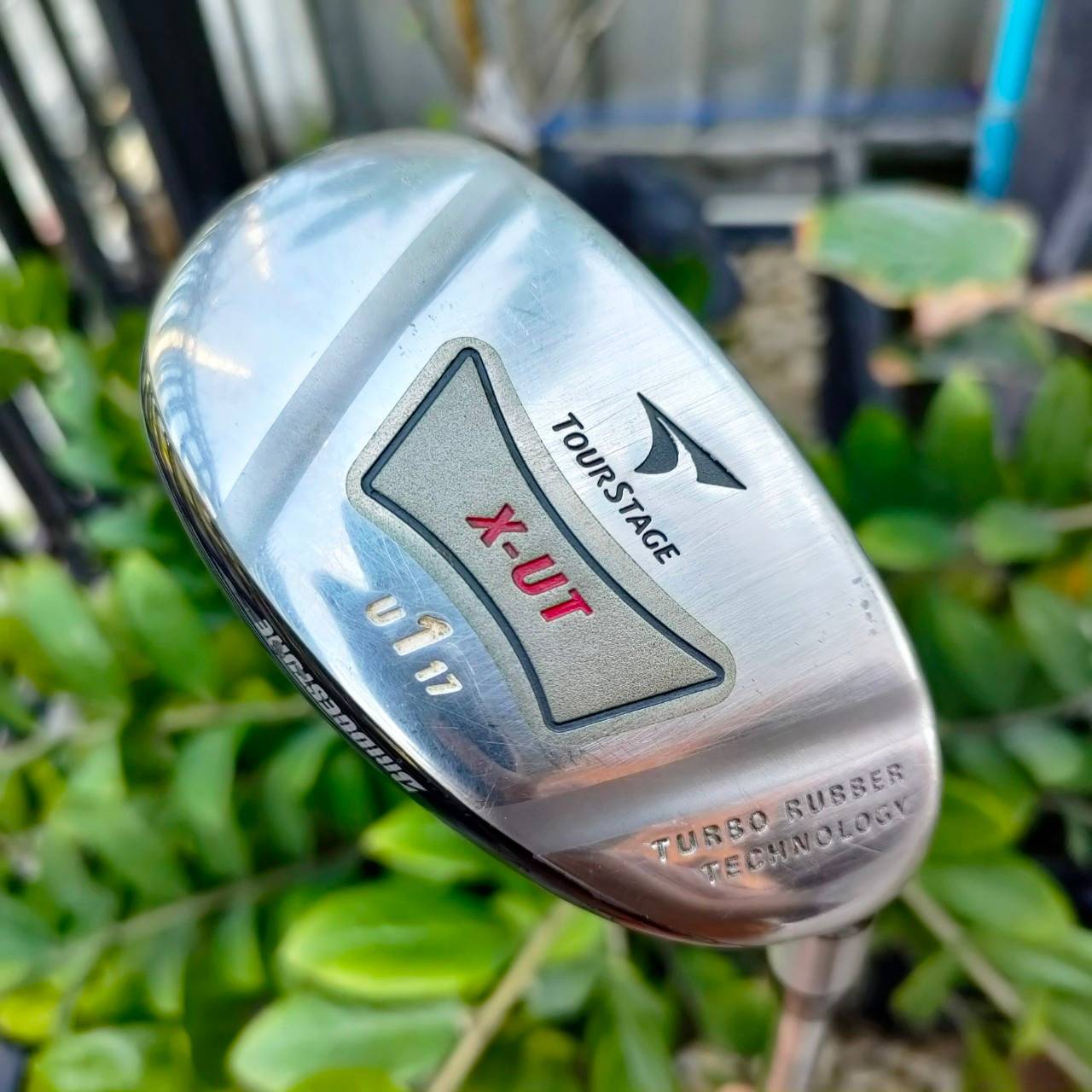 HYBRID TOURSTAGE X-UT องศา17 ก้าน N.S.PRO UTLITY FLEX S เป็นก้านพรีเมี่ยมสำหรับใส่ UTILITY ก้านเหล็กเบา ทำให้ตีง่าย และแม่นยำ ตีตรงมาก ผลิตจากญี่ปุ่น ไม้กอล์ฟพรีเมี่ยมมือสอง ของแท้ By NakaraLuxurious