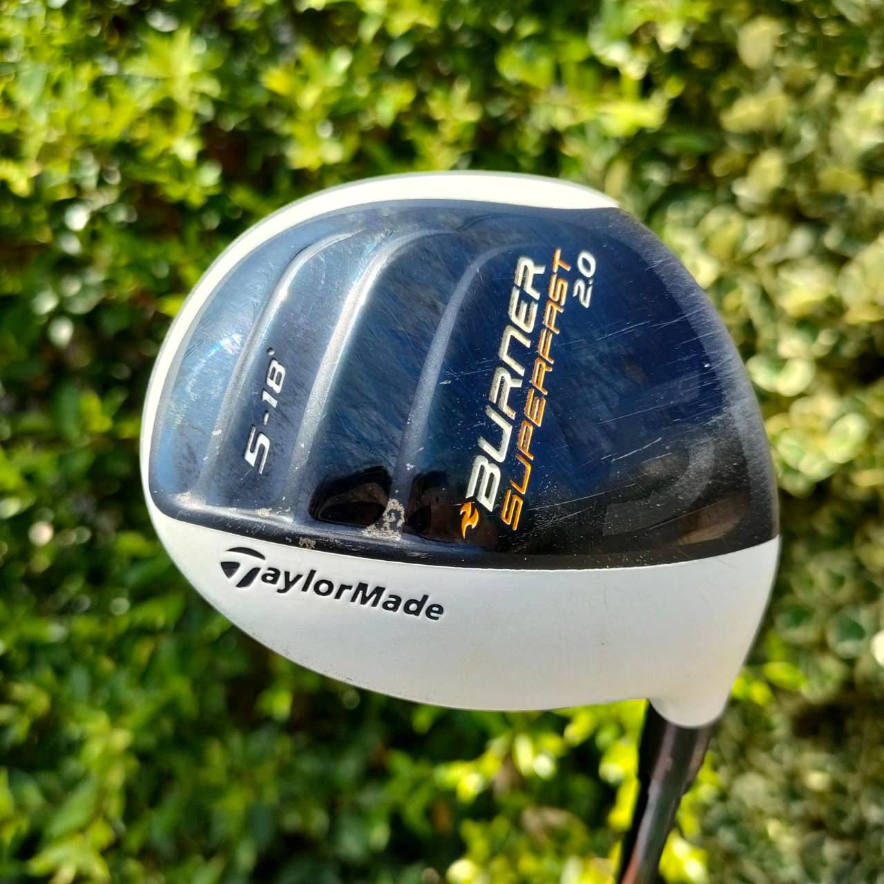 FW5 TAYLORMADE BURNER SUPERFAST 2.0 องศา 18 ก้าน FUBUKI FLEX SR รุ่นหน้าดำตีไกลสุดๆ หัวแบนใหญ่ ตีลูกลอยง่ายแบบมากๆ