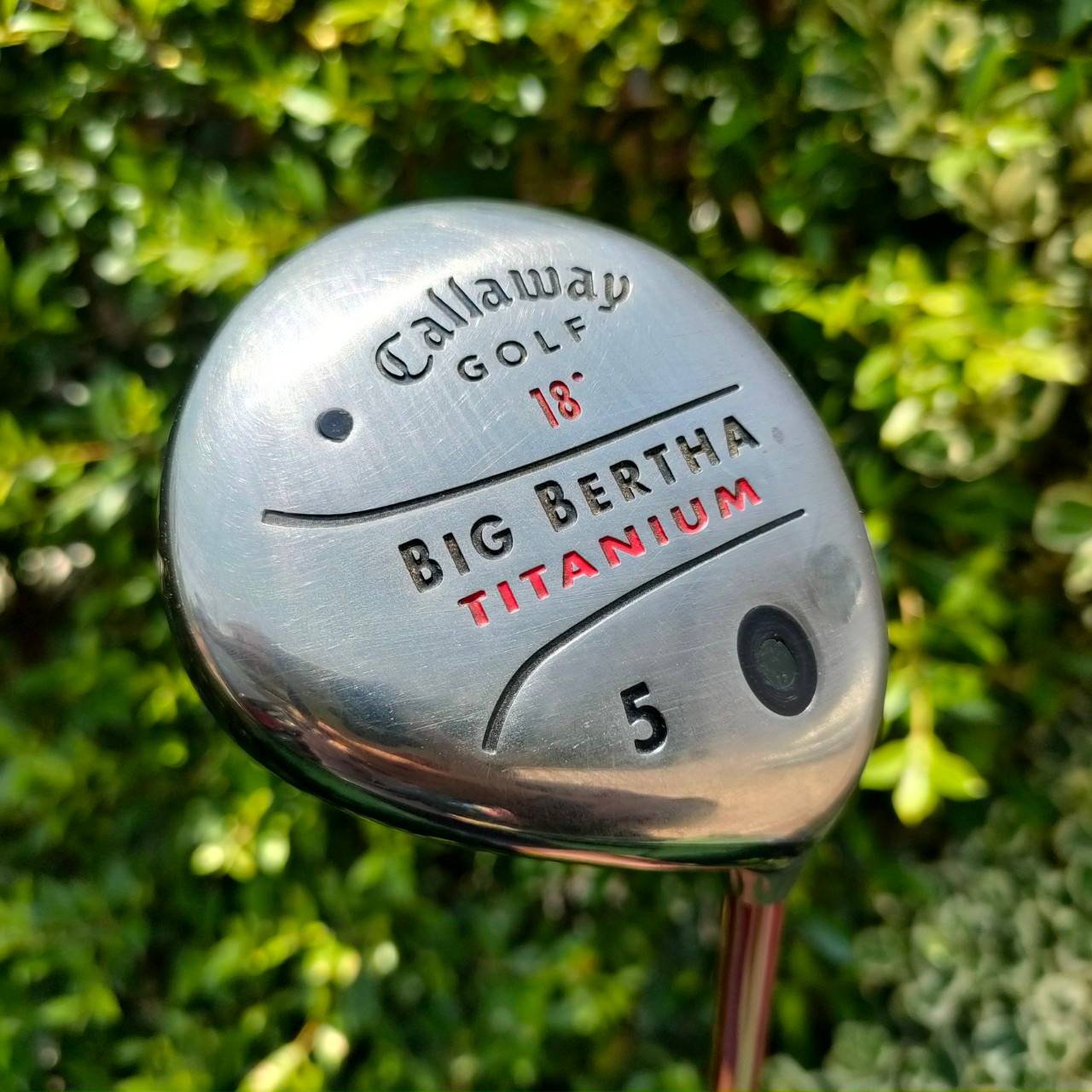 FW5 CALLAWAY BIG BERTHA TITANIUM องศา 18 ก้าน CALLAWAY RCH FLEX R ตัวนี้เป็นวัสดุไทเทเนี่ยม รุ่นใหม่ ผสานความเจ๋งของรุ่นคลาสสิค แต่พัฒนาขึ้นรอบด้าน รุ่นนี้ดีสุดๆครับ